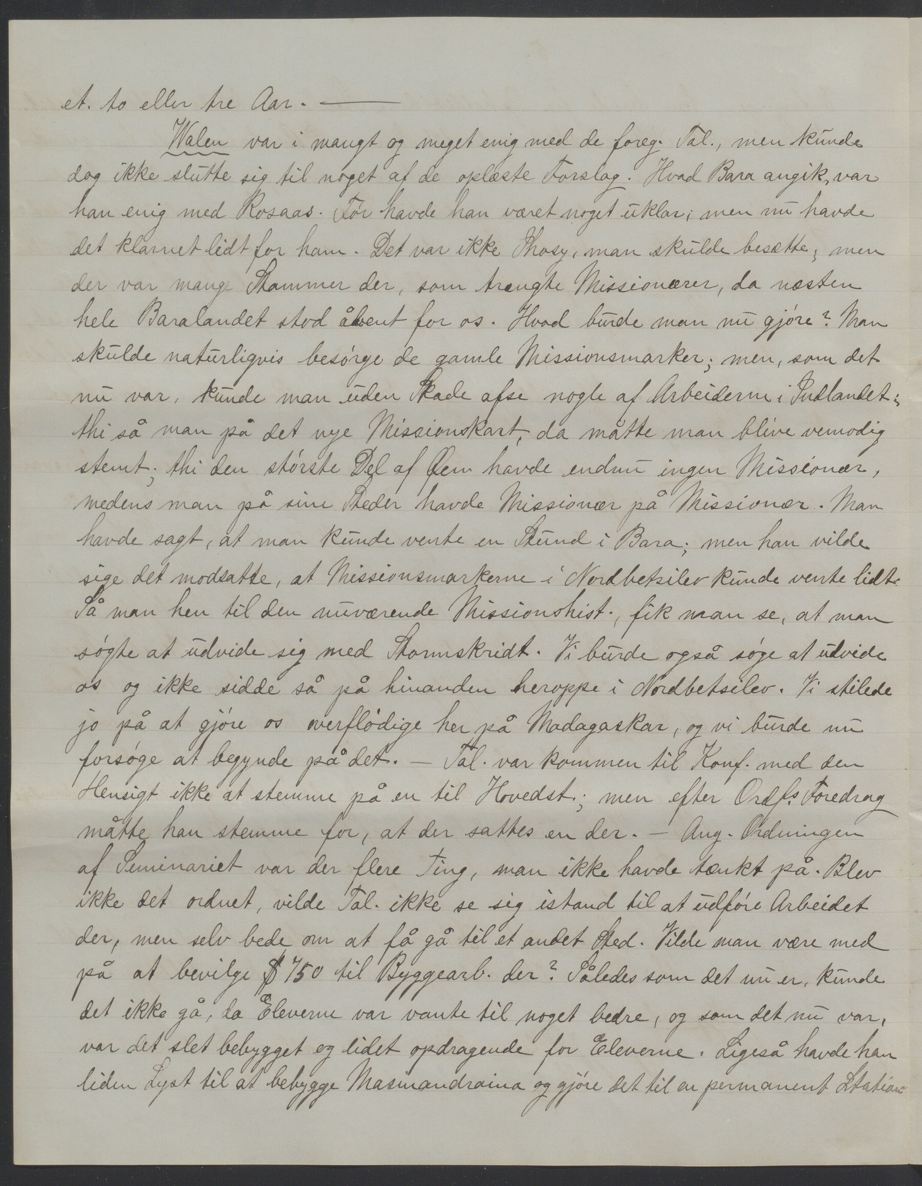 Det Norske Misjonsselskap - hovedadministrasjonen, VID/MA-A-1045/D/Da/Daa/L0038/0001: Konferansereferat og årsberetninger / Konferansereferat fra Madagaskar Innland., 1890