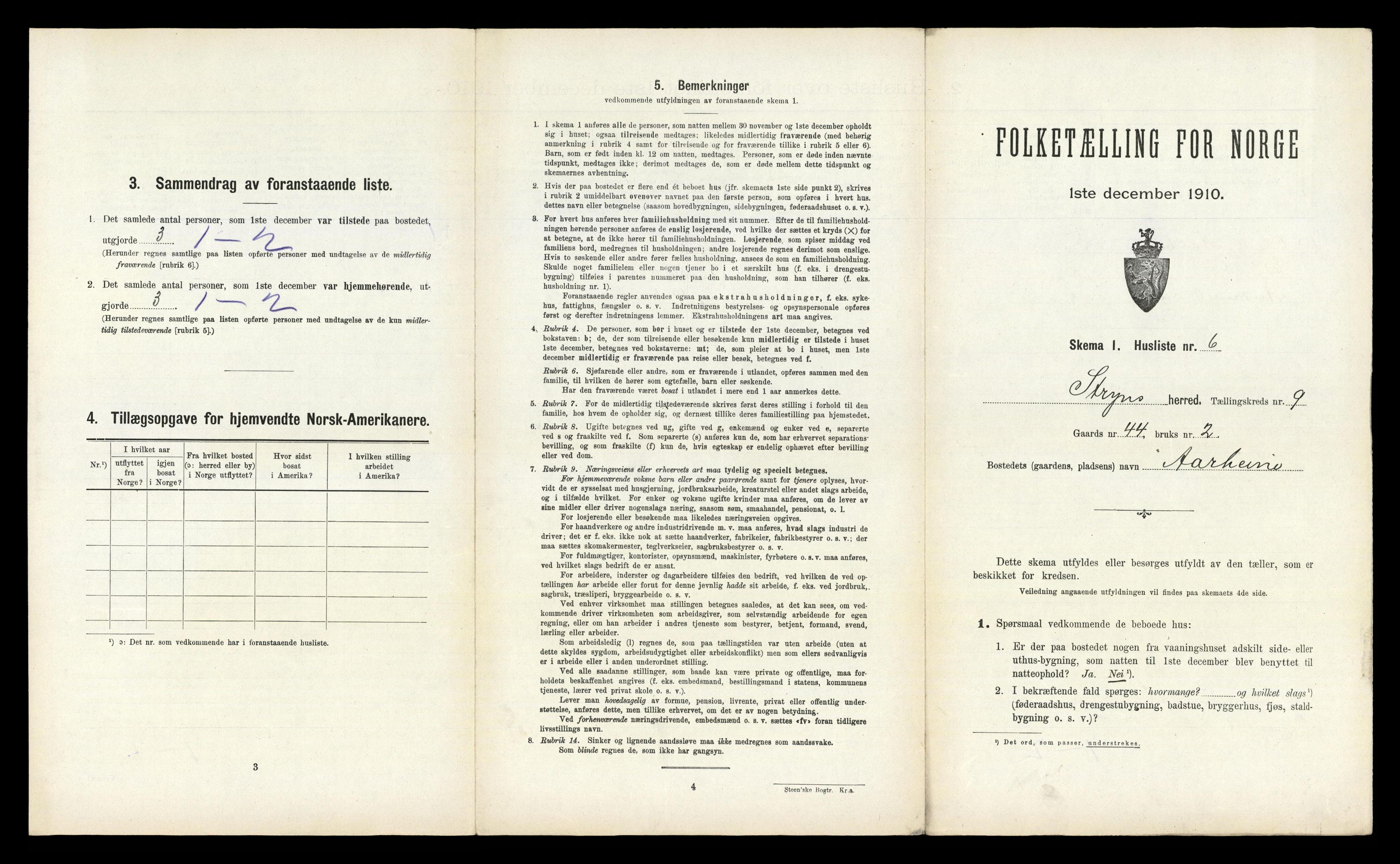 RA, Folketelling 1910 for 1448 Stryn herred, 1910, s. 569