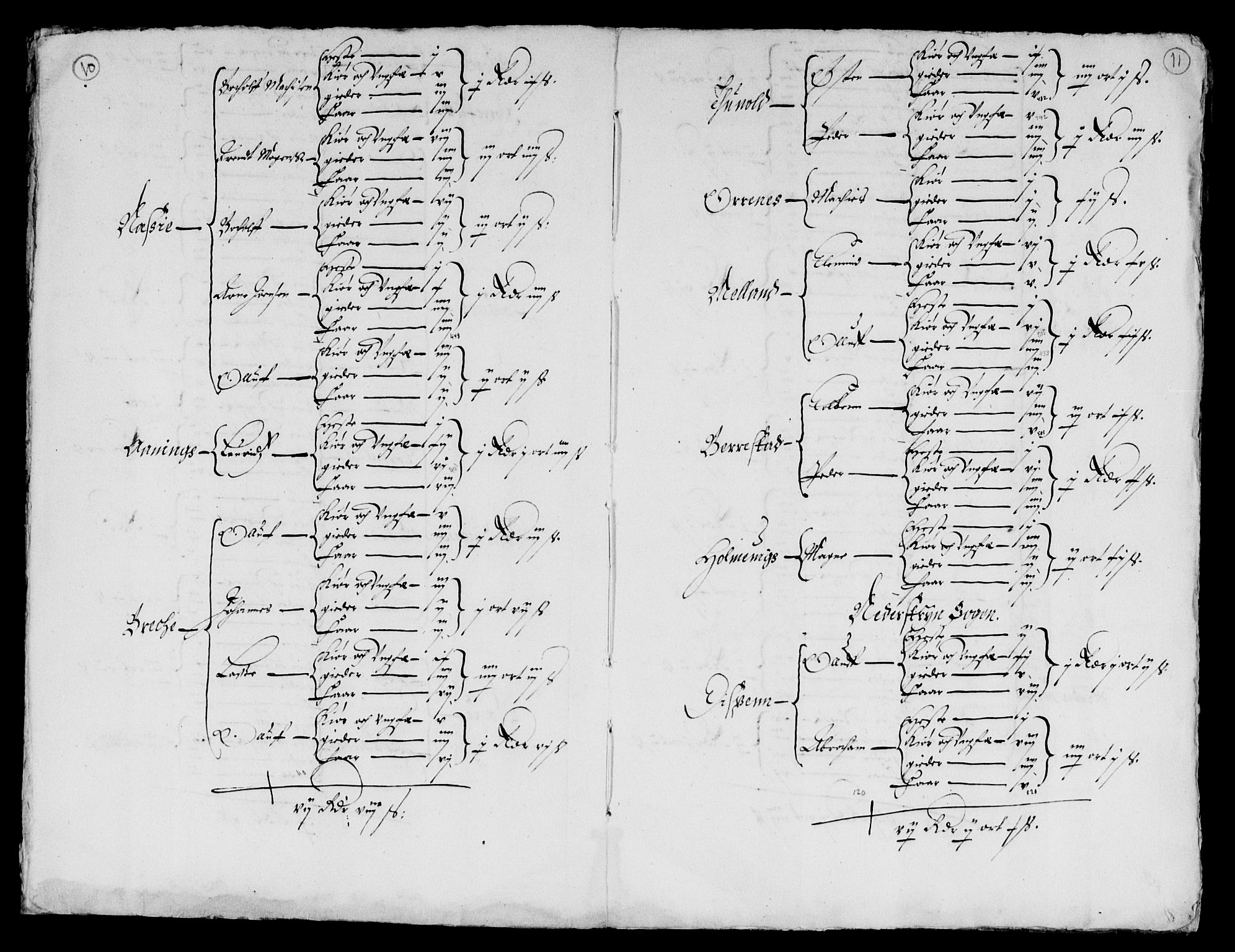 Rentekammeret inntil 1814, Reviderte regnskaper, Lensregnskaper, AV/RA-EA-5023/R/Rb/Rbt/L0140: Bergenhus len, 1657-1658