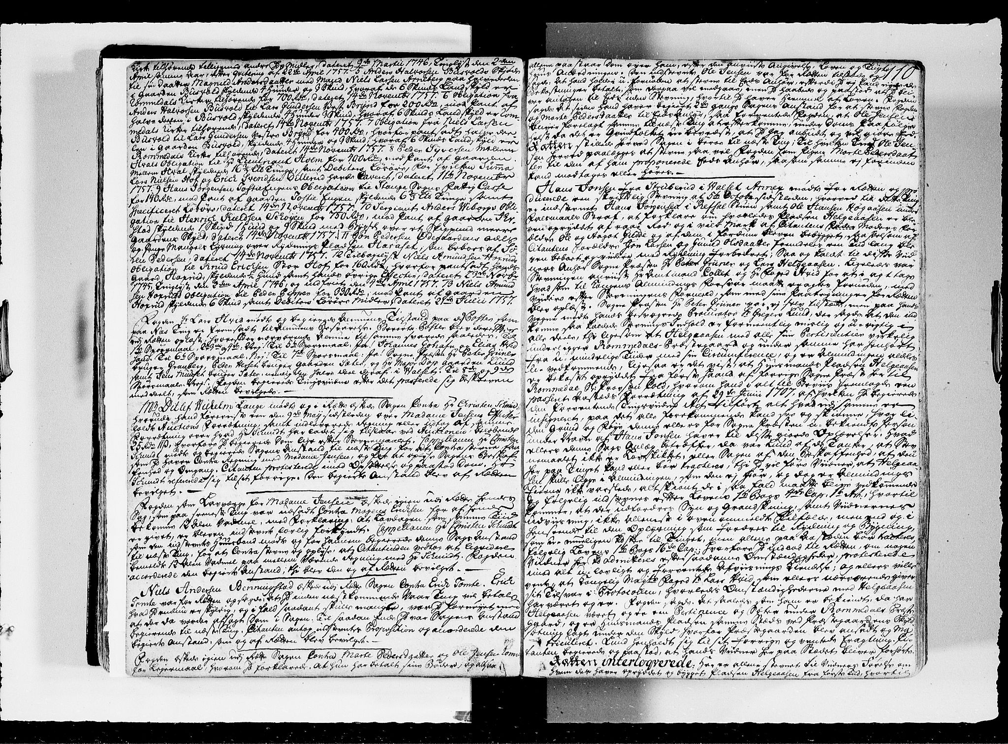 Hedemarken sorenskriveri, SAH/TING-034/G/Gb/L0049: Tingbok, 1756-1761, s. 109b-110a