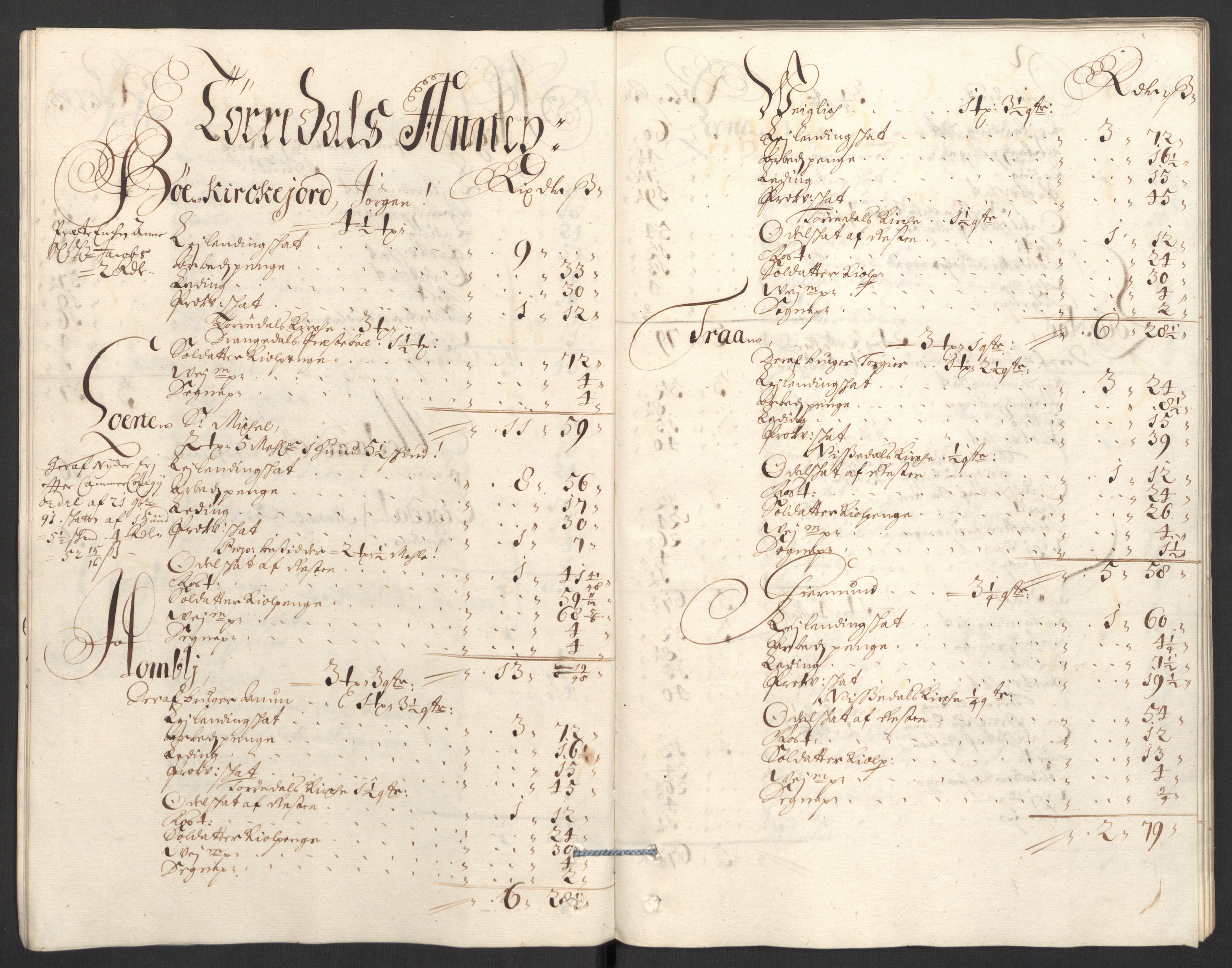 Rentekammeret inntil 1814, Reviderte regnskaper, Fogderegnskap, AV/RA-EA-4092/R36/L2099: Fogderegnskap Øvre og Nedre Telemark og Bamble, 1698, s. 60