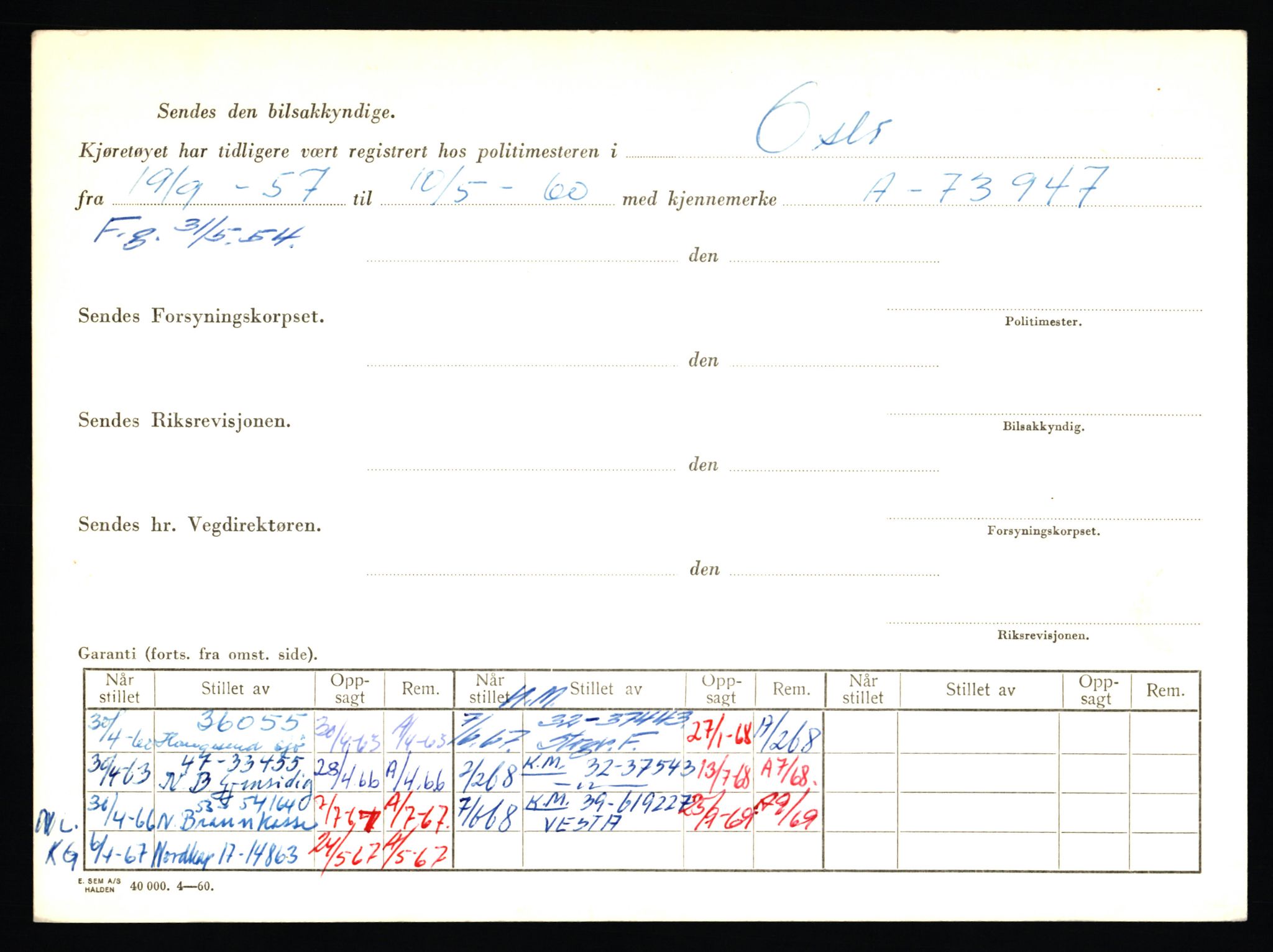 Stavanger trafikkstasjon, AV/SAST-A-101942/0/F/L0052: L-52100 - L-52899, 1930-1971, s. 174