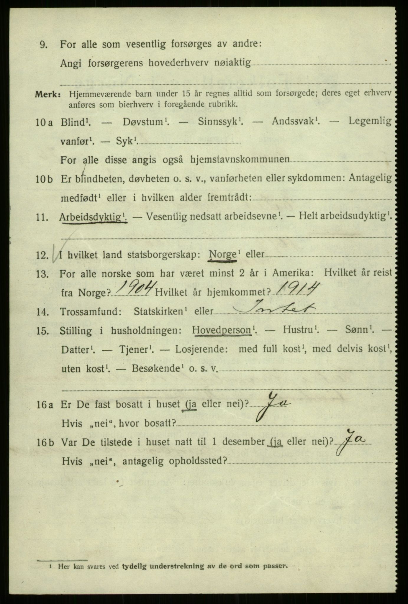 SAB, Folketelling 1920 for 1301 Bergen kjøpstad, 1920, s. 147259