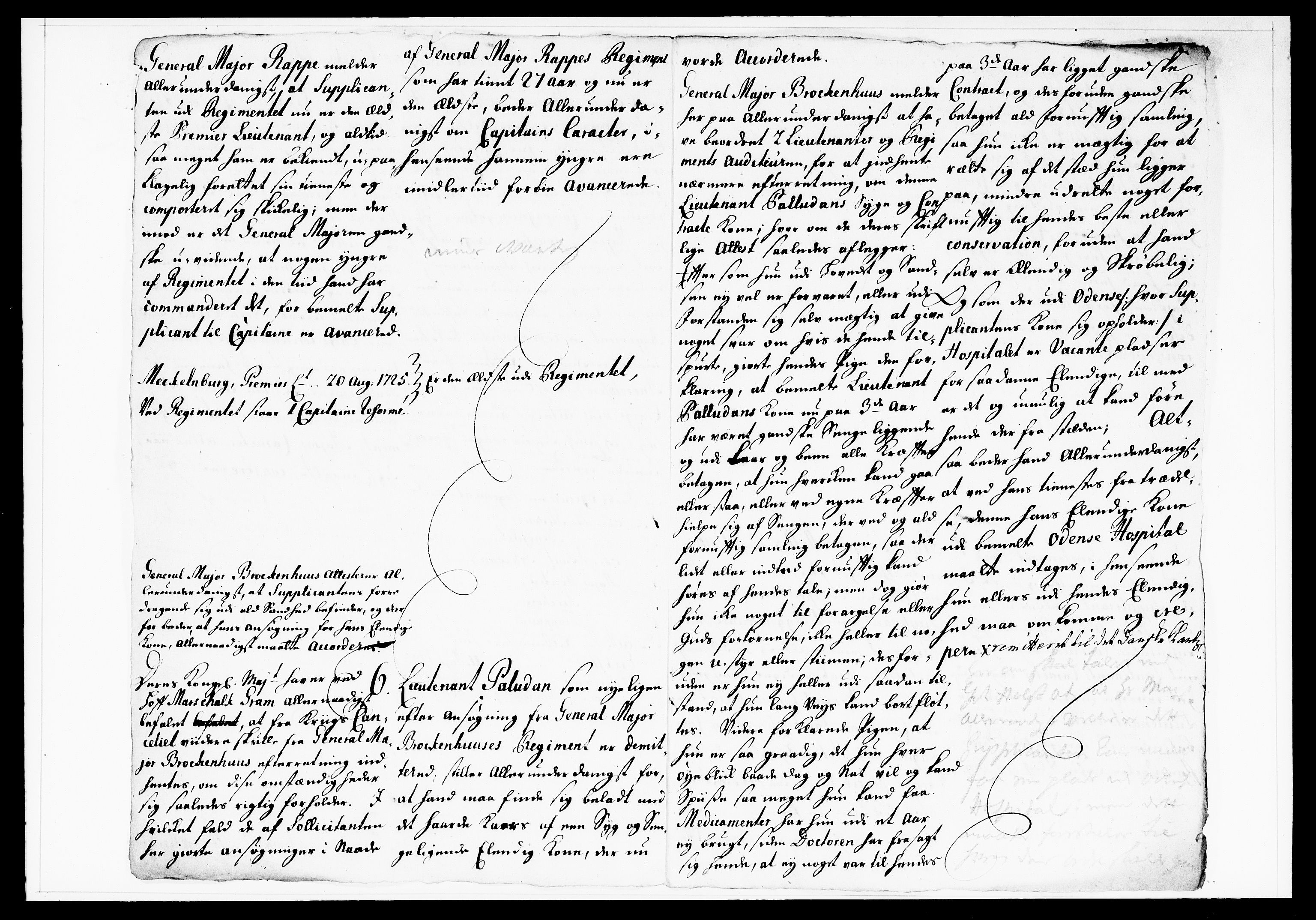 Krigskollegiet, Krigskancelliet, DRA/A-0006/-/1130-1137: Refererede sager, 1736, s. 32