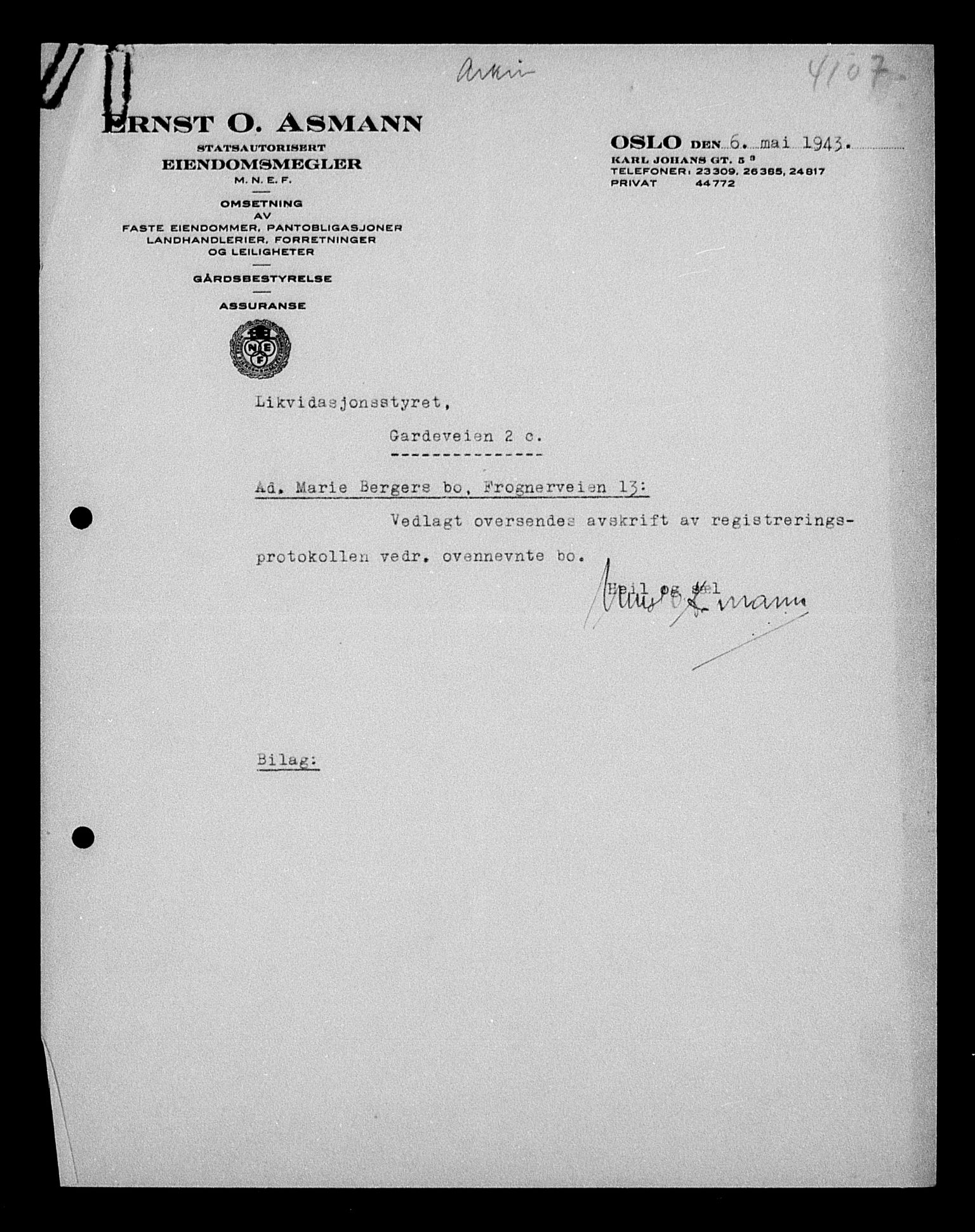 Justisdepartementet, Tilbakeføringskontoret for inndratte formuer, AV/RA-S-1564/H/Hc/Hcc/L0921: --, 1945-1947, s. 61