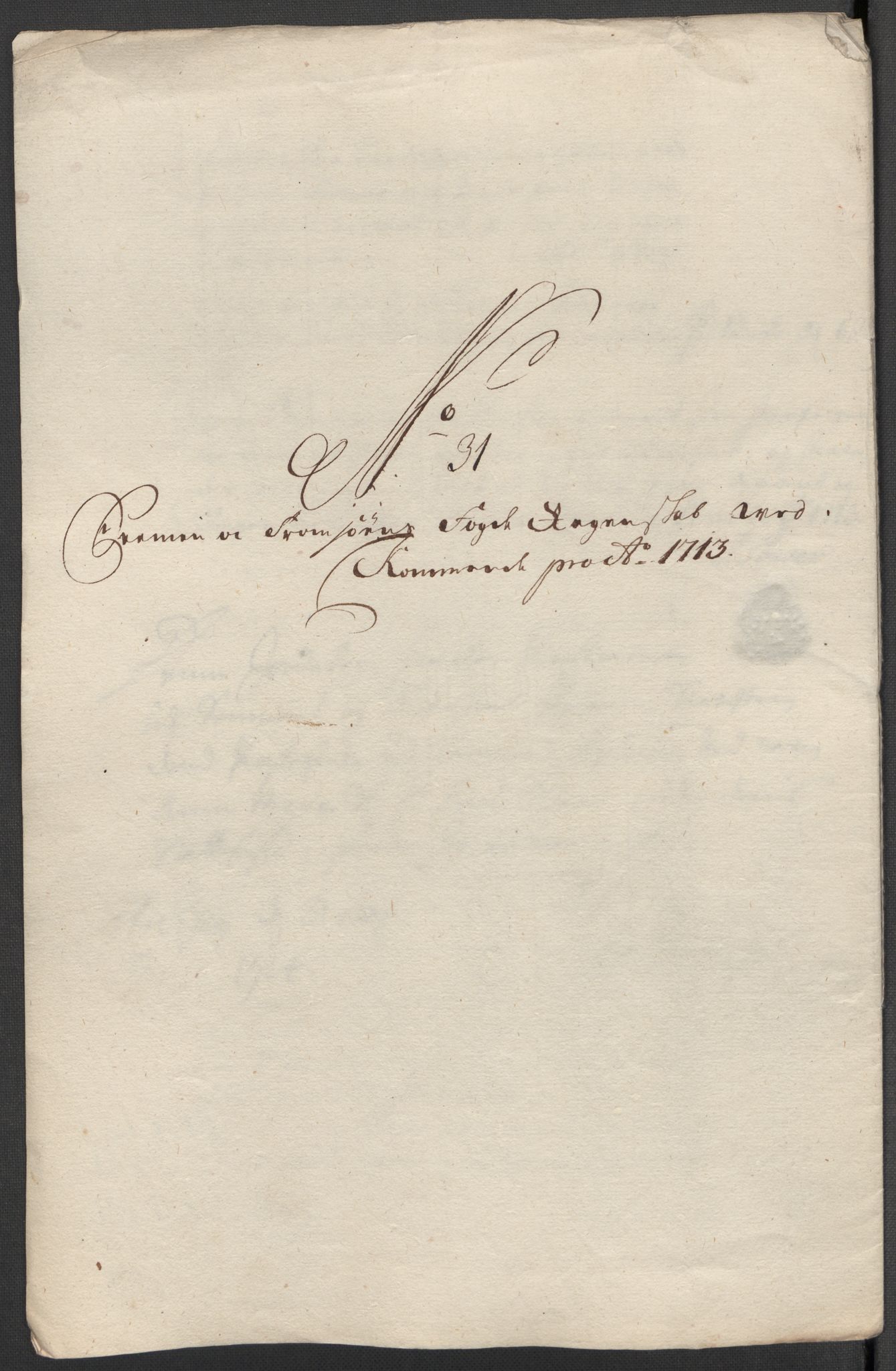 Rentekammeret inntil 1814, Reviderte regnskaper, Fogderegnskap, AV/RA-EA-4092/R68/L4759: Fogderegnskap Senja og Troms, 1713, s. 184