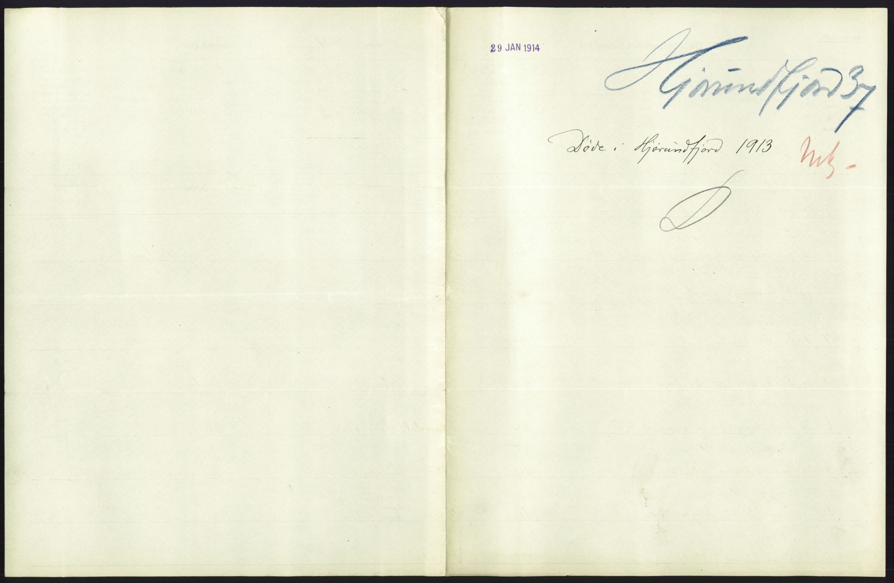 Statistisk sentralbyrå, Sosiodemografiske emner, Befolkning, AV/RA-S-2228/D/Df/Dfb/Dfbc/L0037: Romsdals amt: Døde. Bygder og byer., 1913, s. 19