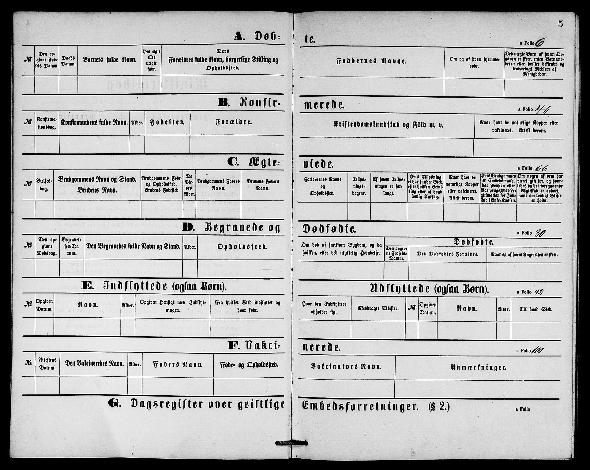 Etne sokneprestembete, AV/SAB-A-75001/H/Hab: Klokkerbok nr. B 3, 1867-1878, s. 5