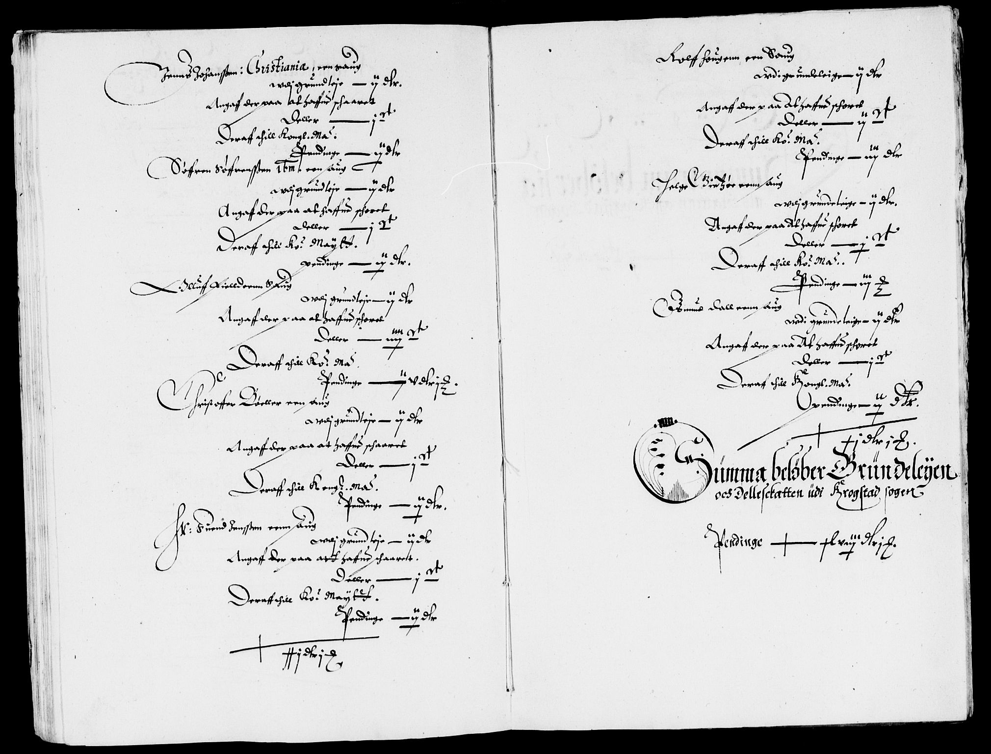 Rentekammeret inntil 1814, Reviderte regnskaper, Lensregnskaper, AV/RA-EA-5023/R/Rb/Rba/L0167: Akershus len, 1642-1643