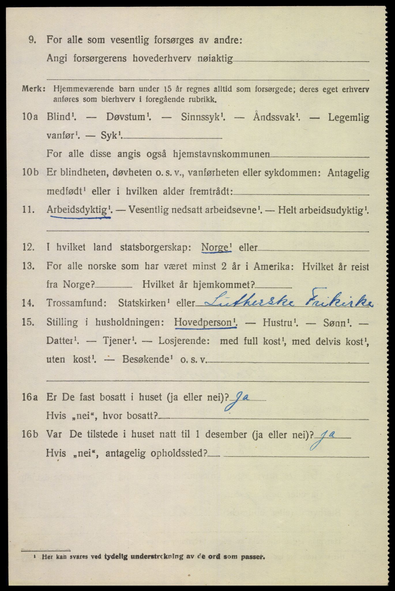 SAK, Folketelling 1920 for 1017 Greipstad herred, 1920, s. 2119