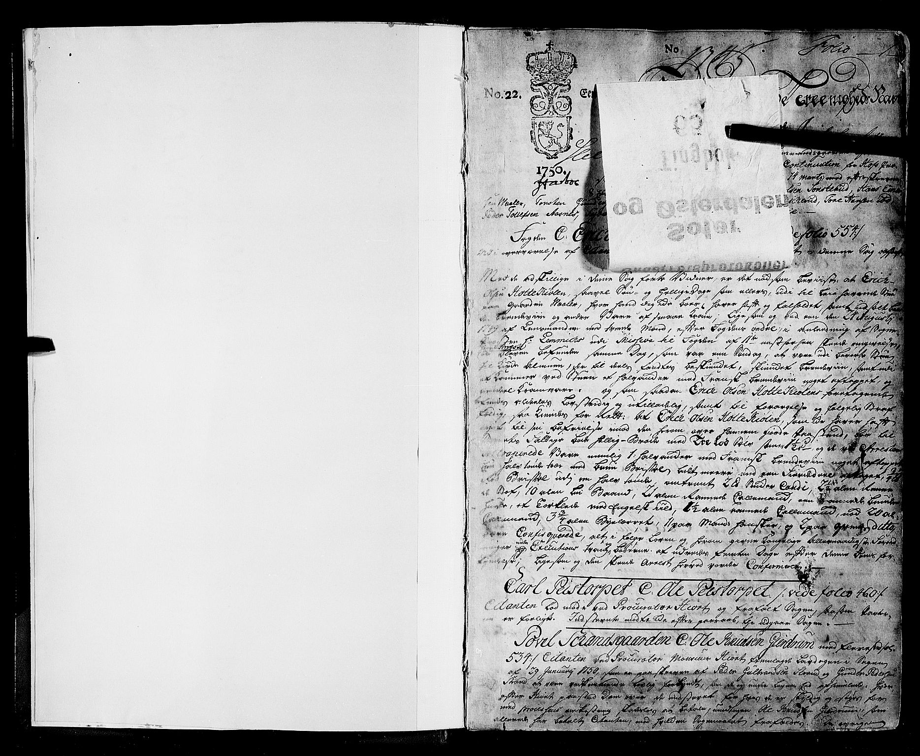 Solør og Østerdalen sorenskriveri, AV/SAH-TING-024/G/Gb/L0065: Tingbok, 1750-1752, s. 1
