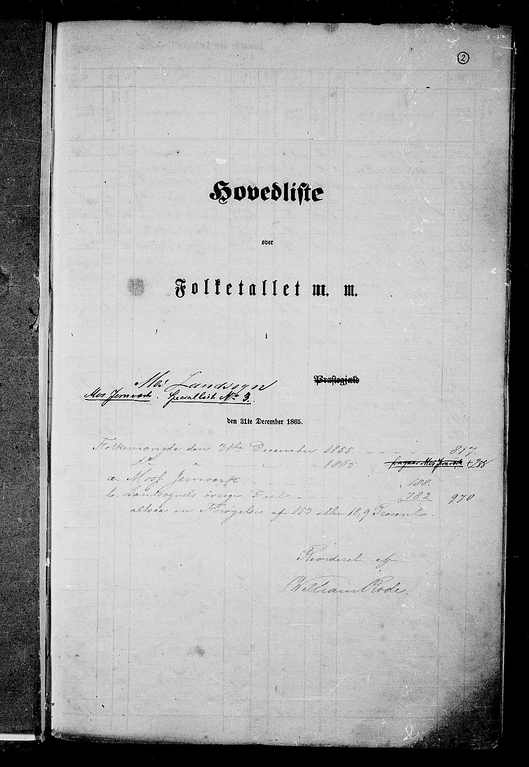 RA, Folketelling 1865 for 0194L Moss prestegjeld, Moss landsokn, 1865, s. 5