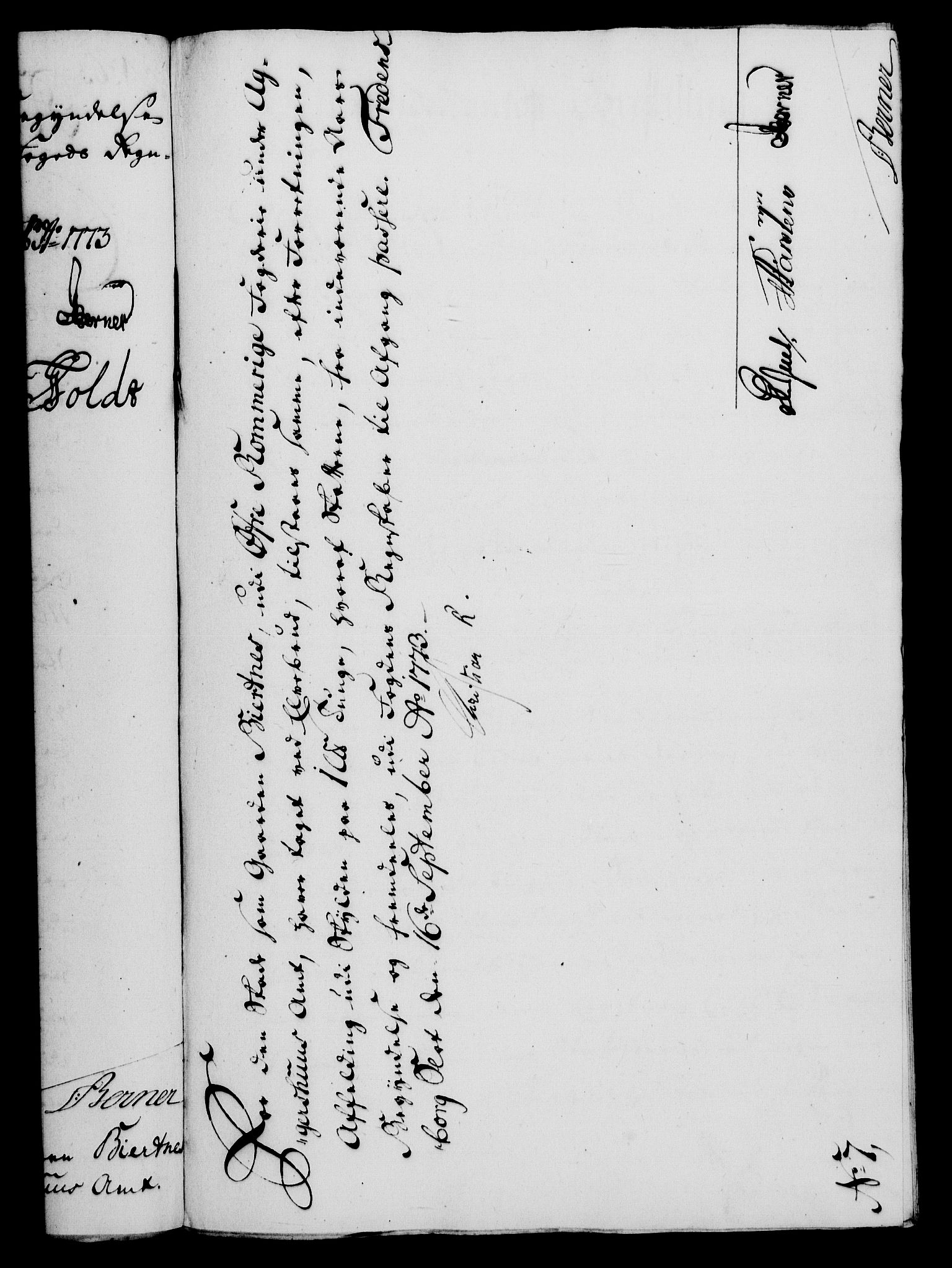 Rentekammeret, Kammerkanselliet, AV/RA-EA-3111/G/Gf/Gfa/L0055: Norsk relasjons- og resolusjonsprotokoll (merket RK 52.55), 1773, s. 241