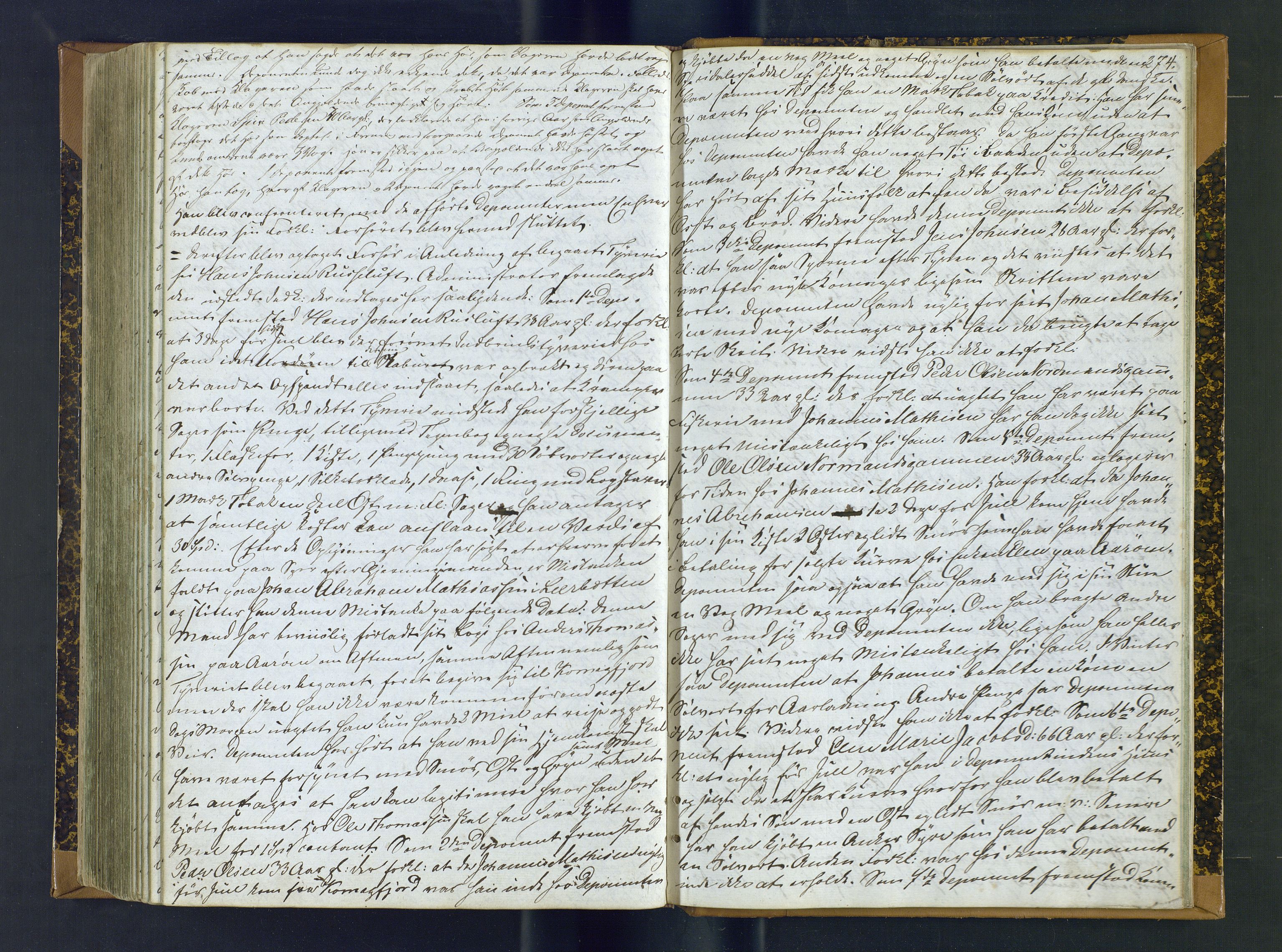 Alta fogderi/sorenskriveri, AV/SATØ-SATØ-5/1/J/Jb/L0170: Ekstrarettsprotokoll, 1849-1853, s. 274