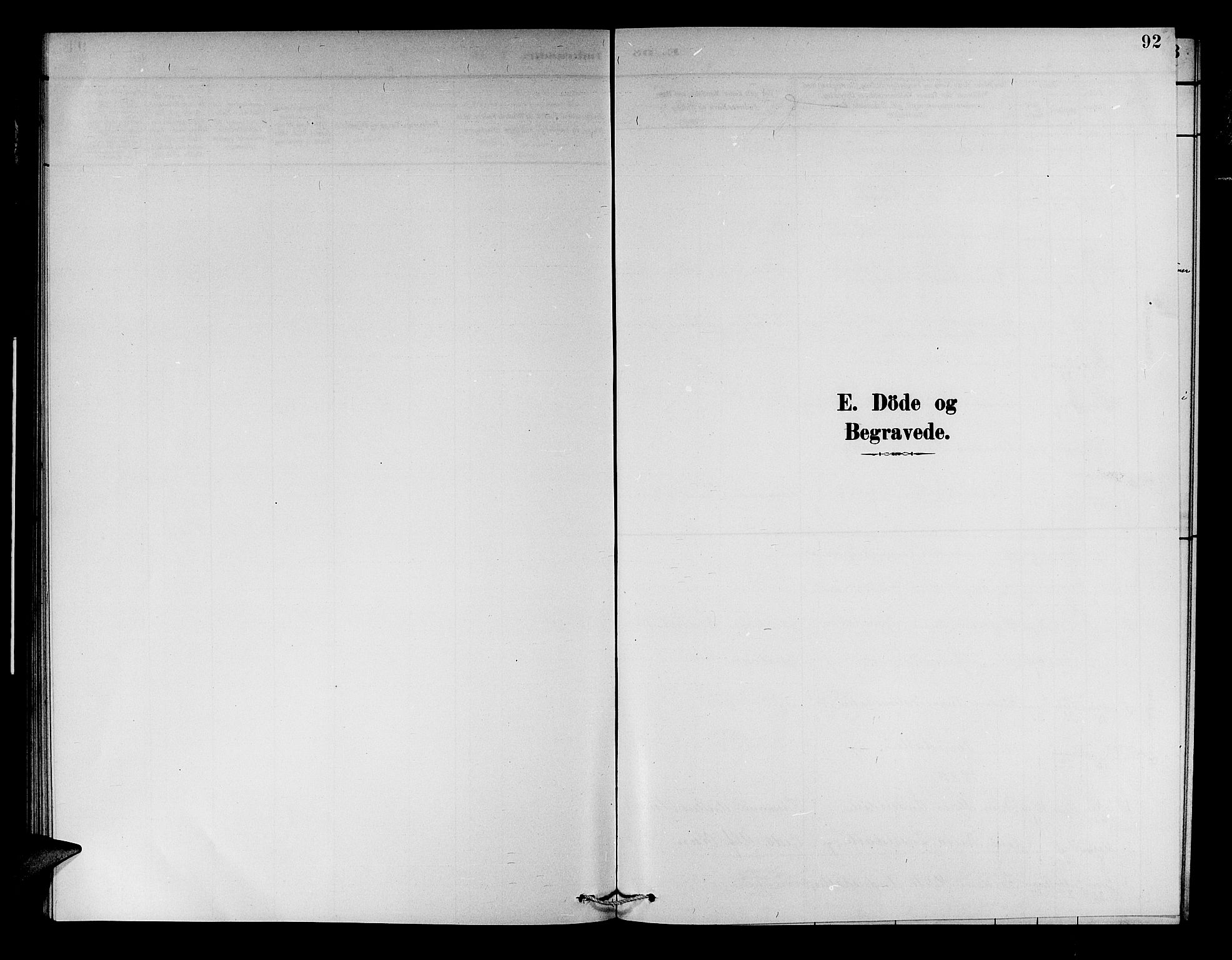 Aurland sokneprestembete, SAB/A-99937/H/Hb/Hba/L0002: Klokkerbok nr. A 2, 1880-1895, s. 92