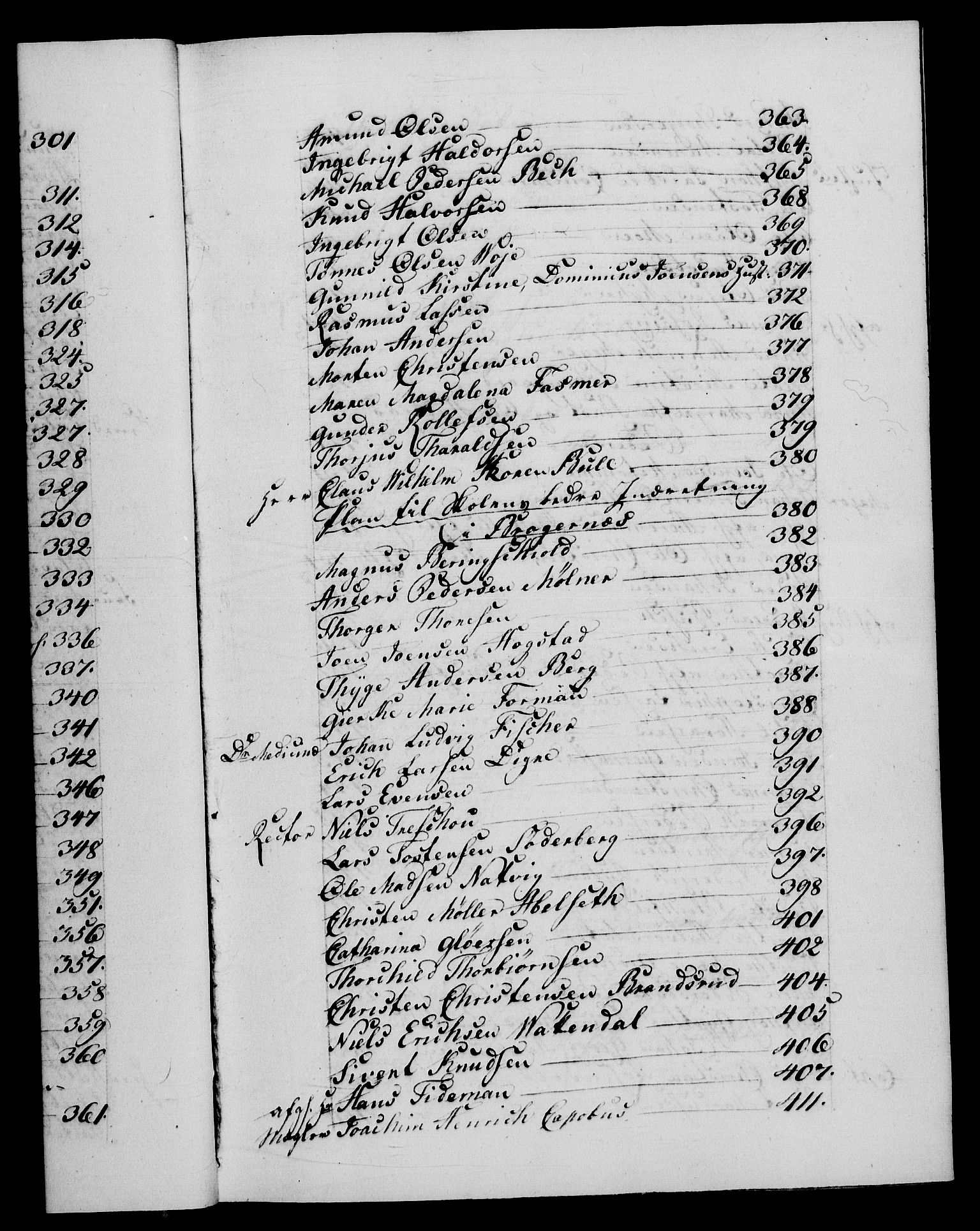 Danske Kanselli 1572-1799, AV/RA-EA-3023/F/Fc/Fca/Fcaa/L0059: Norske registre, 1799