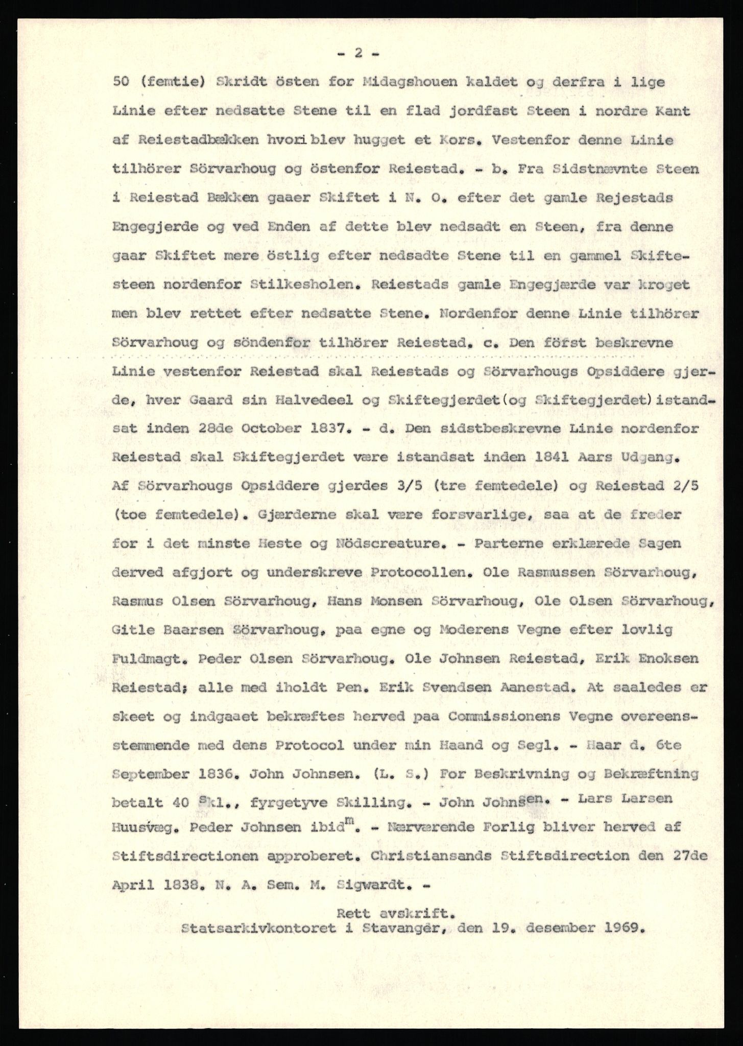 Statsarkivet i Stavanger, AV/SAST-A-101971/03/Y/Yj/L0068: Avskrifter sortert etter gårdsnavn: Refsnes - Risjell, 1750-1930, s. 85