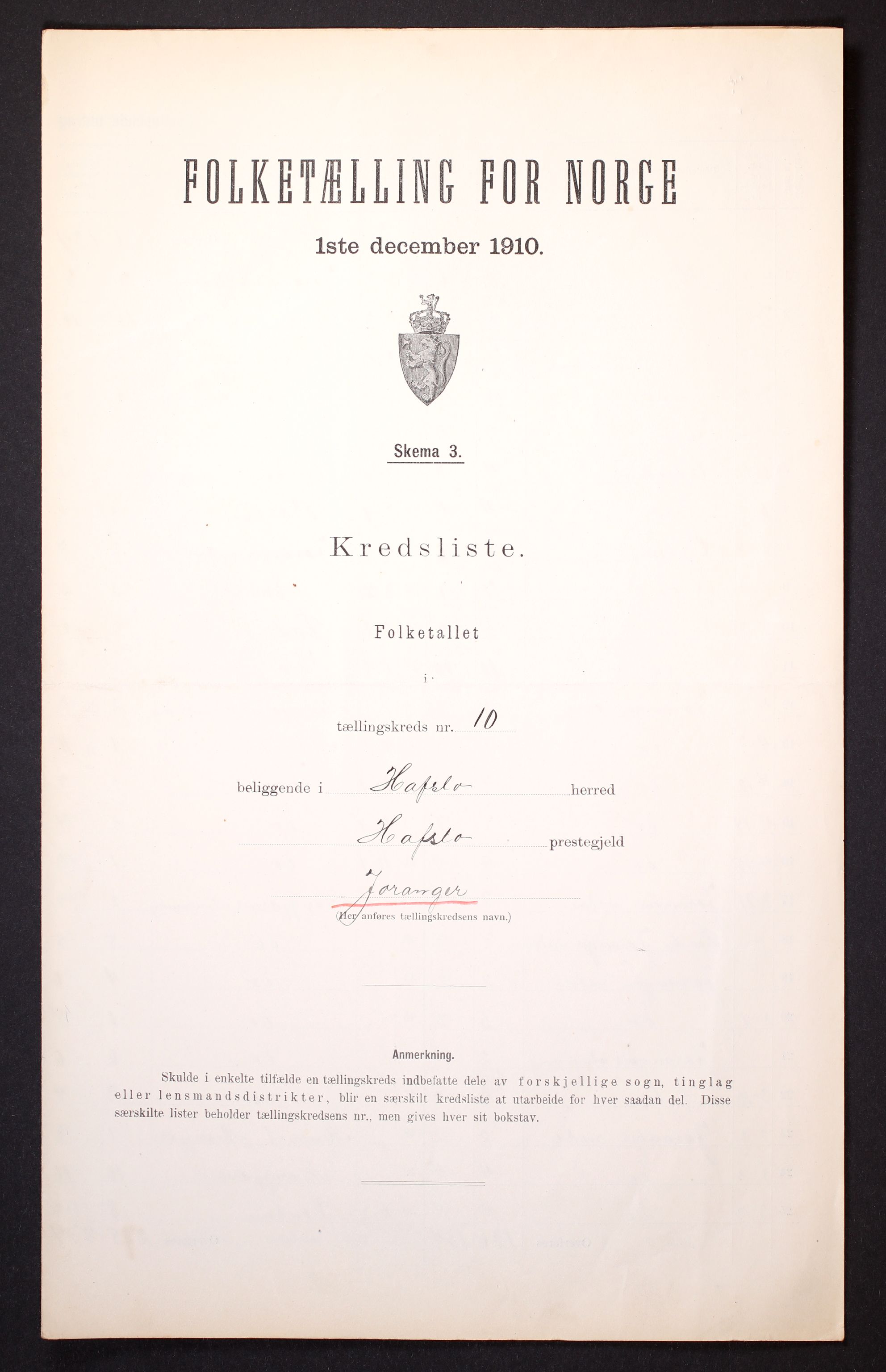 RA, Folketelling 1910 for 1425 Hafslo herred, 1910, s. 31