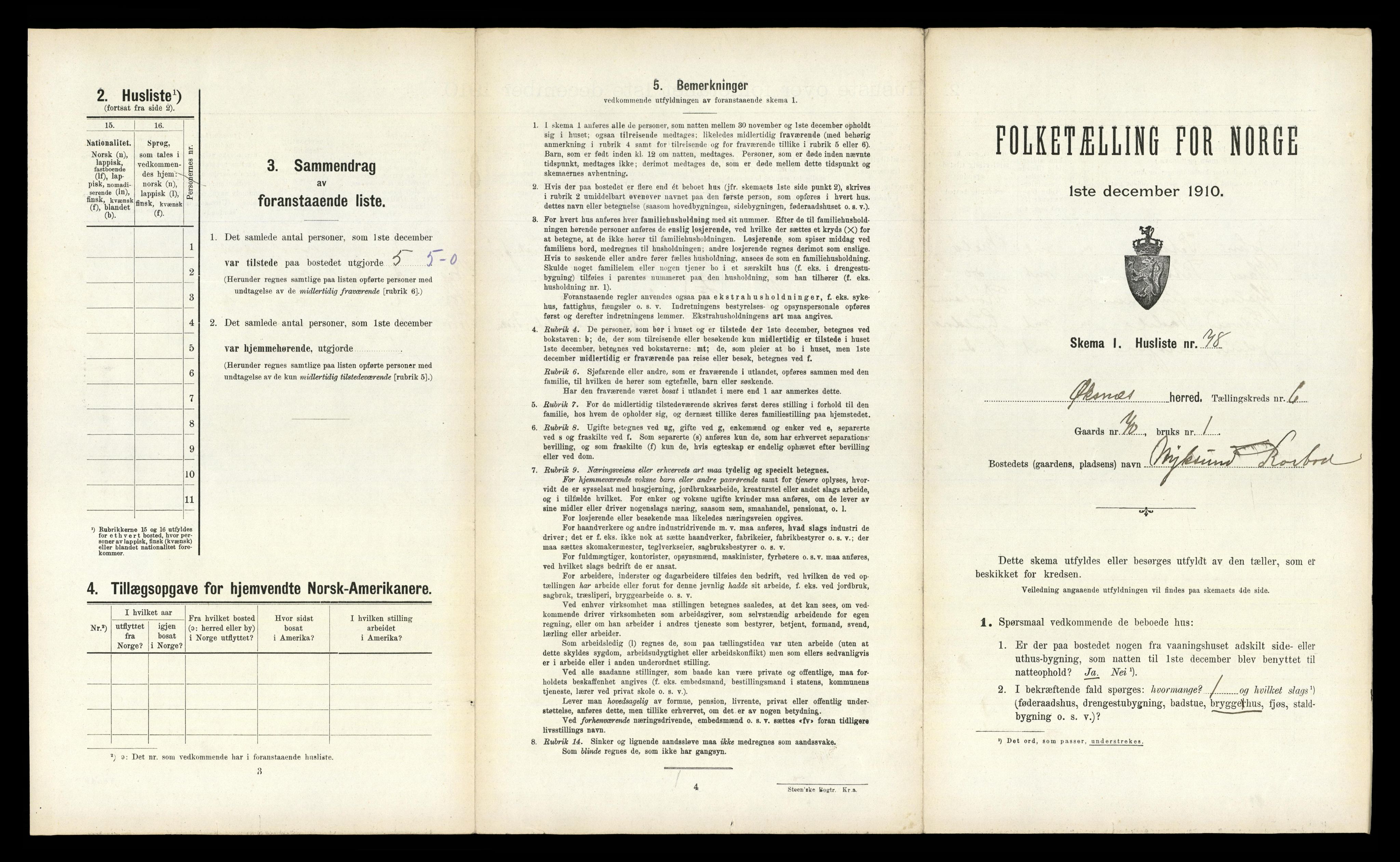 RA, Folketelling 1910 for 1868 Øksnes herred, 1910, s. 866