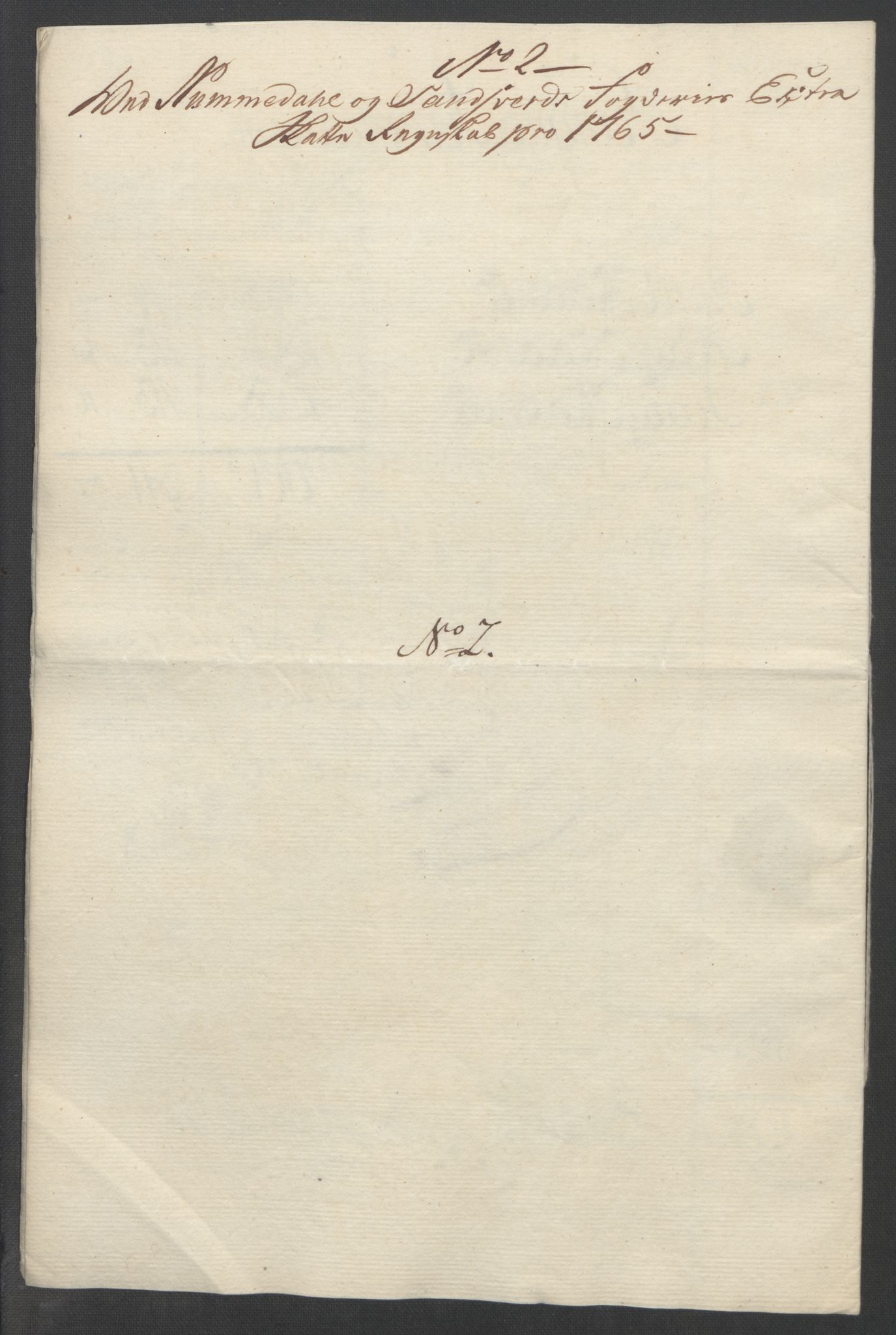 Rentekammeret inntil 1814, Reviderte regnskaper, Fogderegnskap, RA/EA-4092/R24/L1672: Ekstraskatten Numedal og Sandsvær, 1762-1767, s. 272