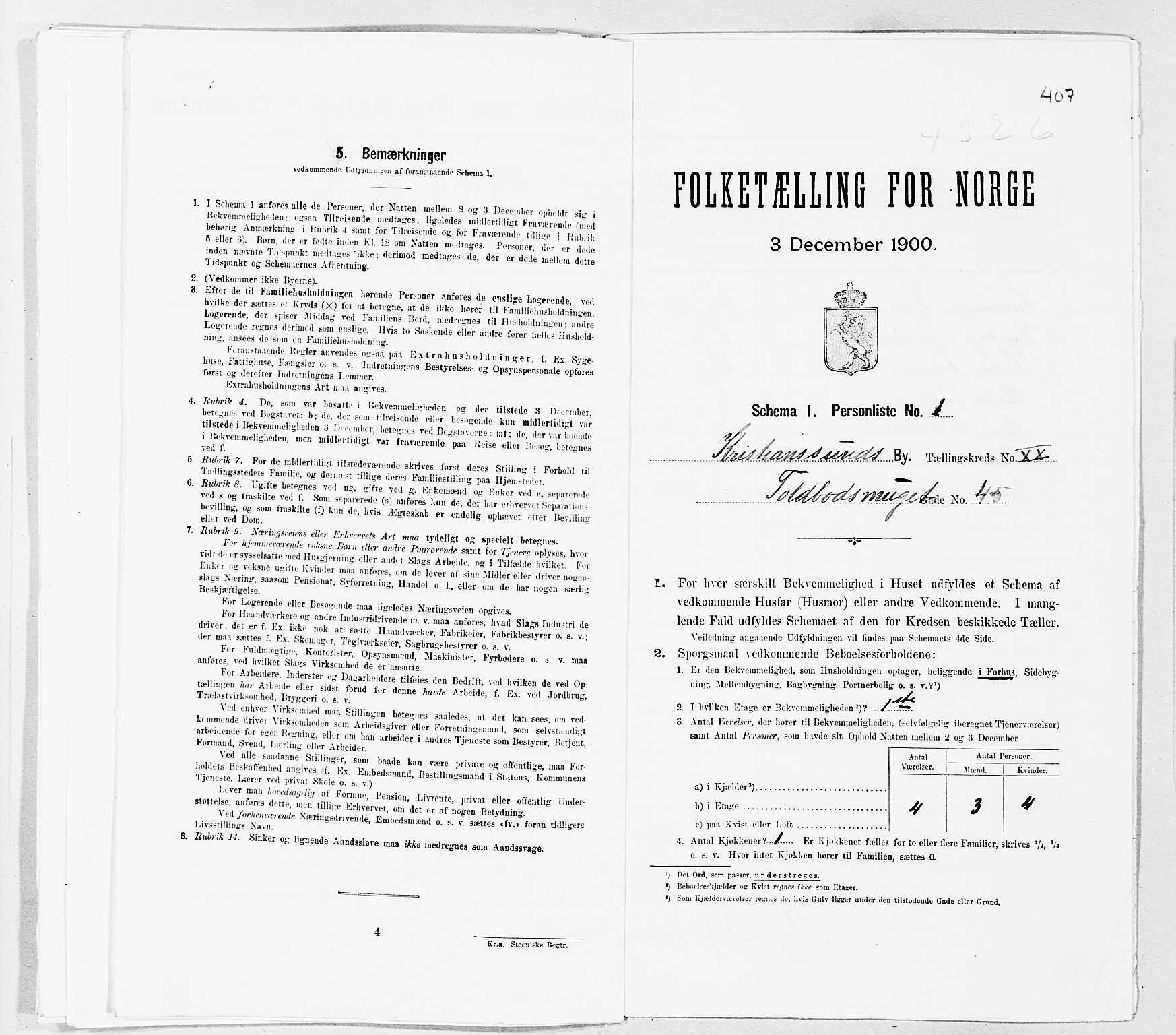SAT, Folketelling 1900 for 1503 Kristiansund kjøpstad, 1900, s. 1899