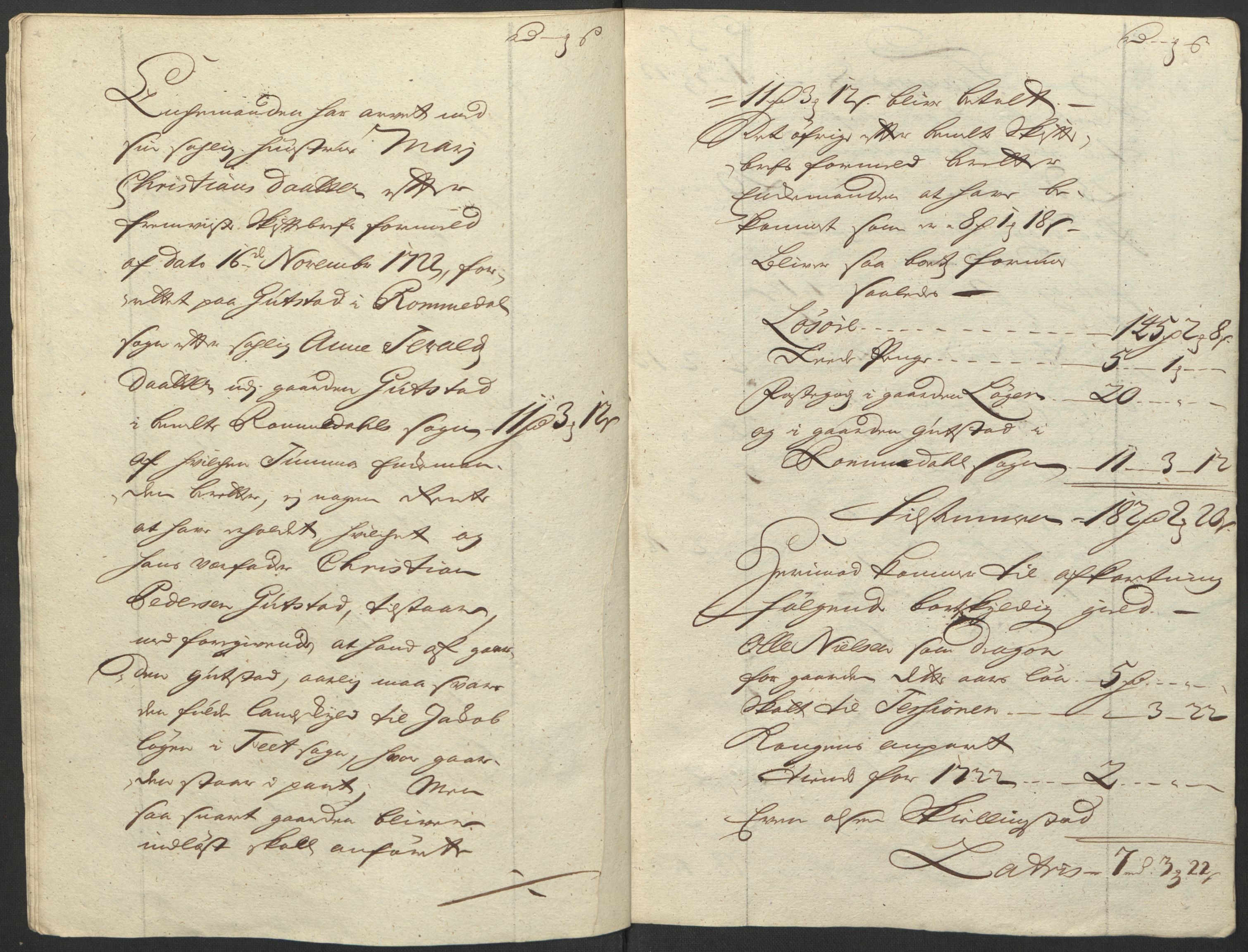 Forsvaret, Generalauditøren, AV/RA-RAFA-1772/F/Fj/Fjb/L0004: Skifter nr. 160 - 194 (1723, 1724), 1723-1724, s. 84
