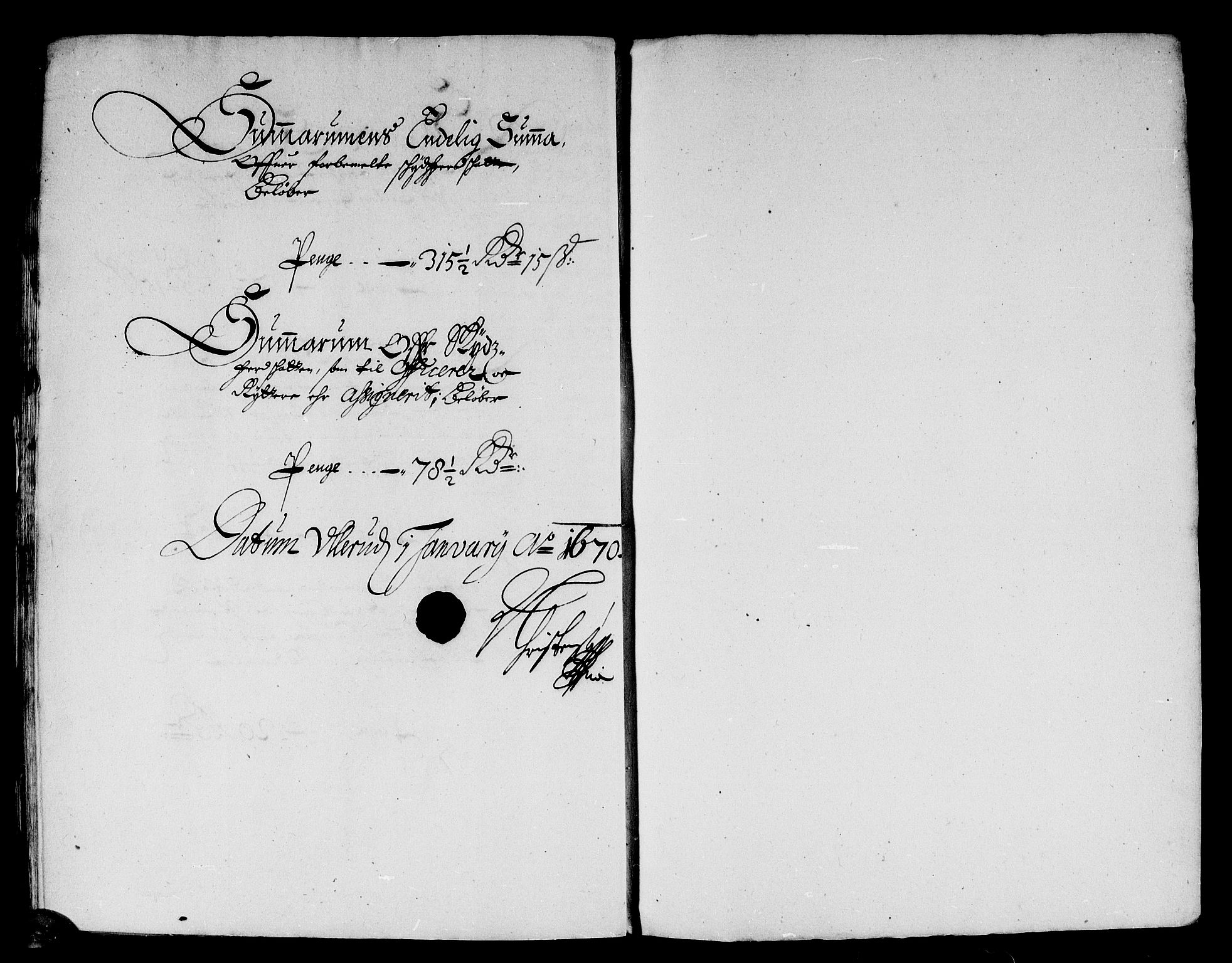 Rentekammeret inntil 1814, Reviderte regnskaper, Stiftamtstueregnskaper, Landkommissariatet på Akershus og Akershus stiftamt, RA/EA-5869/R/Rb/L0057: Akershus stiftamt, 1669