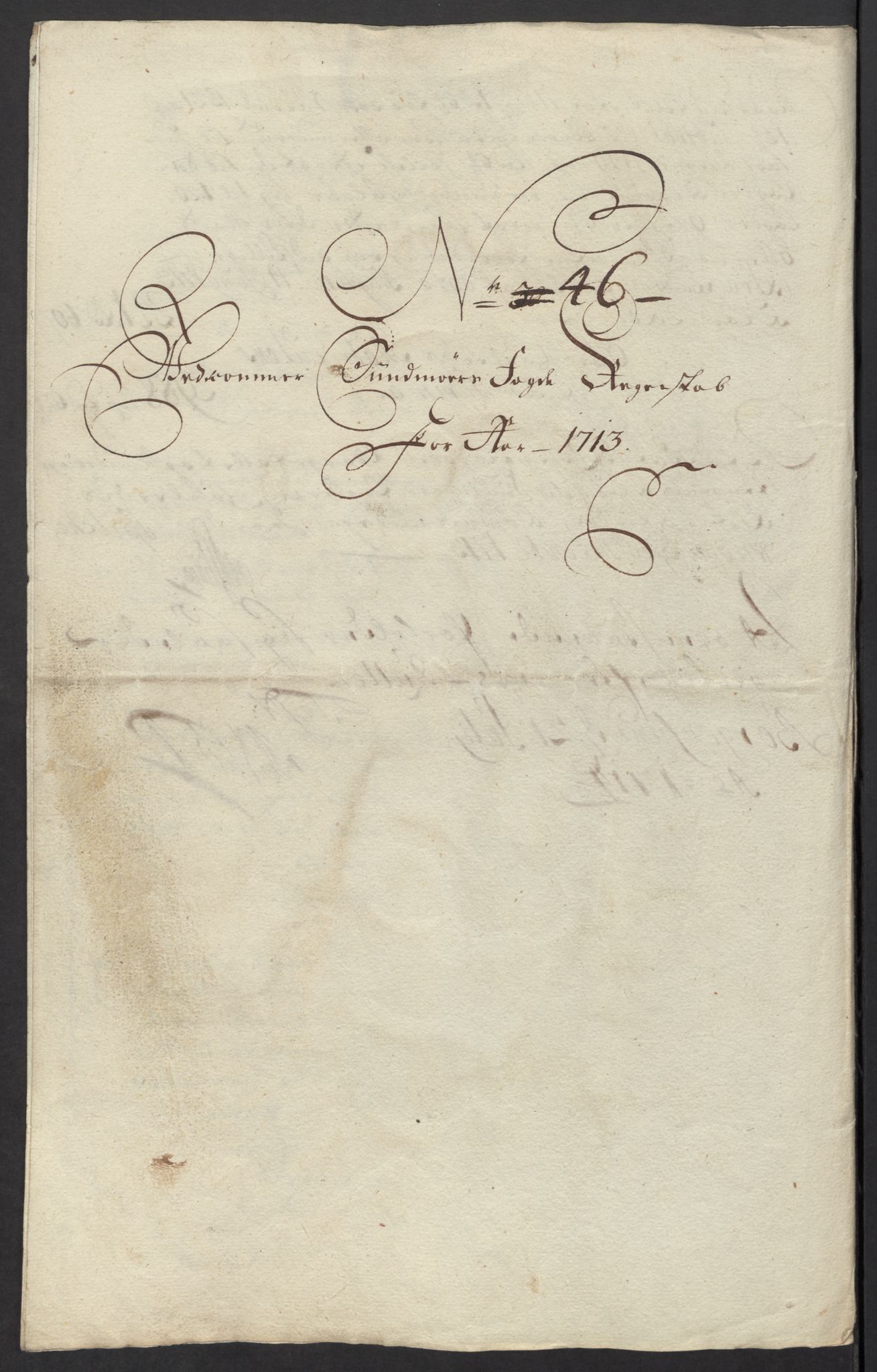 Rentekammeret inntil 1814, Reviderte regnskaper, Fogderegnskap, RA/EA-4092/R54/L3565: Fogderegnskap Sunnmøre, 1712-1713, s. 562