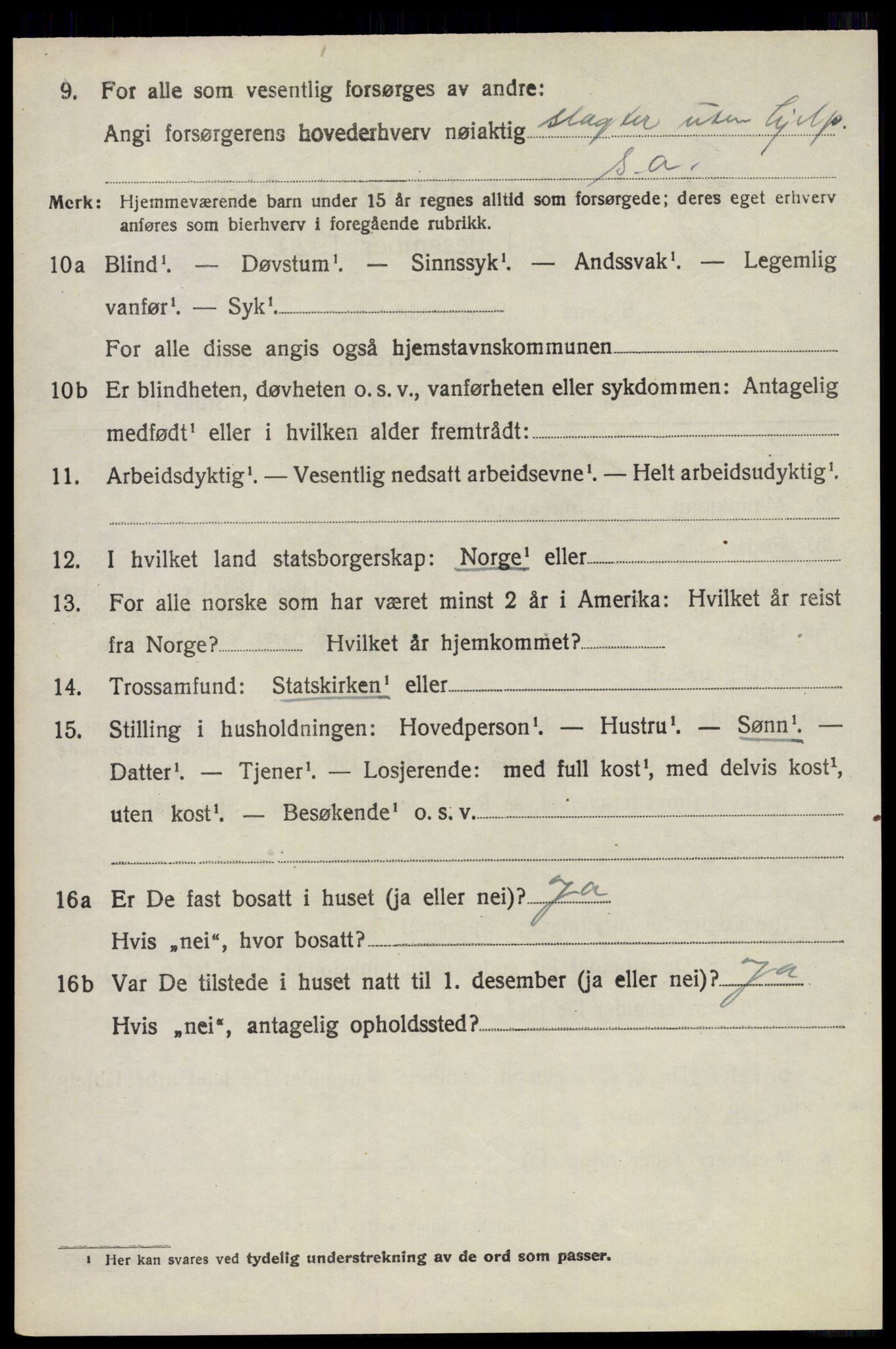 SAO, Folketelling 1920 for 0226 Sørum herred, 1920, s. 3492