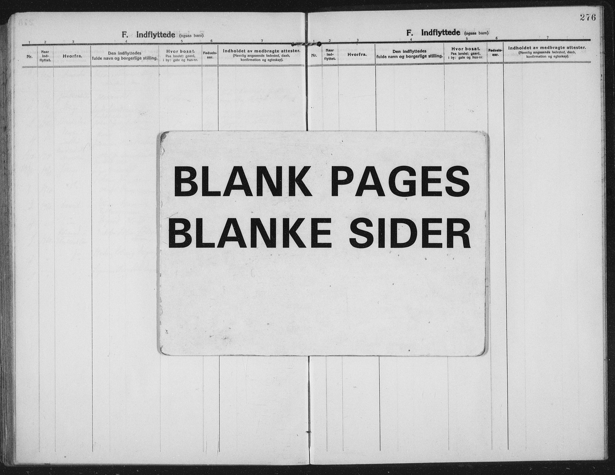 Ministerialprotokoller, klokkerbøker og fødselsregistre - Nord-Trøndelag, AV/SAT-A-1458/709/L0083: Ministerialbok nr. 709A23, 1916-1928, s. 276