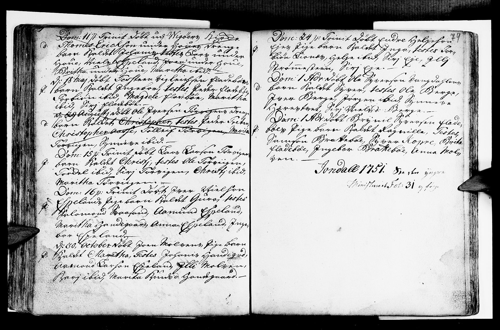 Strandebarm sokneprestembete, AV/SAB-A-78401/H/Haa: Ministerialbok nr. A 2 /2, 1727-1750, s. 79