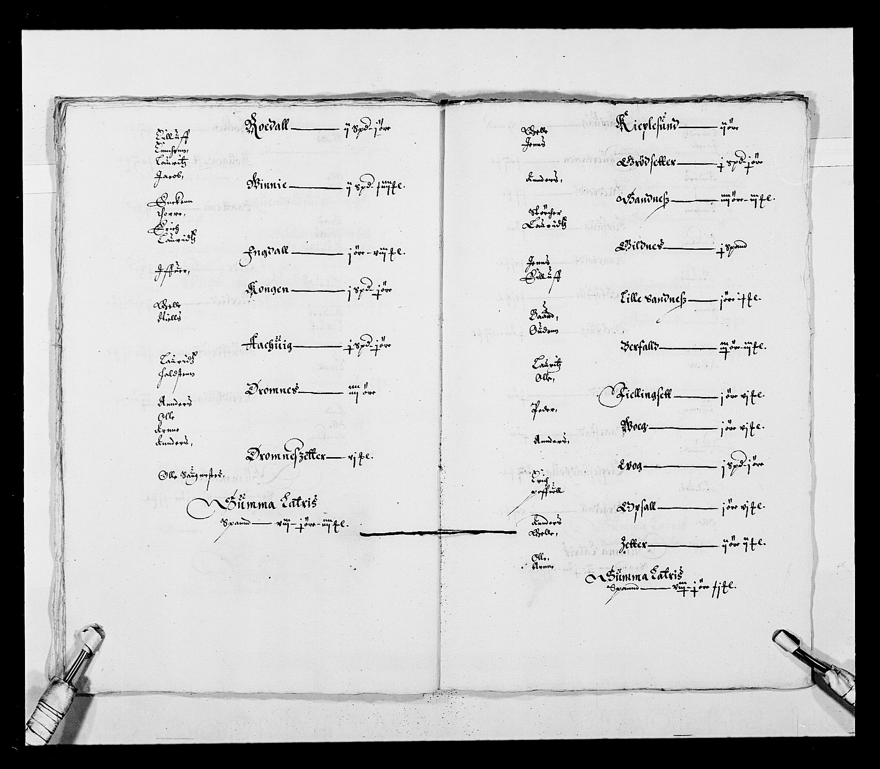 Stattholderembetet 1572-1771, RA/EA-2870/Ek/L0027/0001: Jordebøker 1633-1658: / Jordebøker for Trondheim len, 1643-1644, s. 42