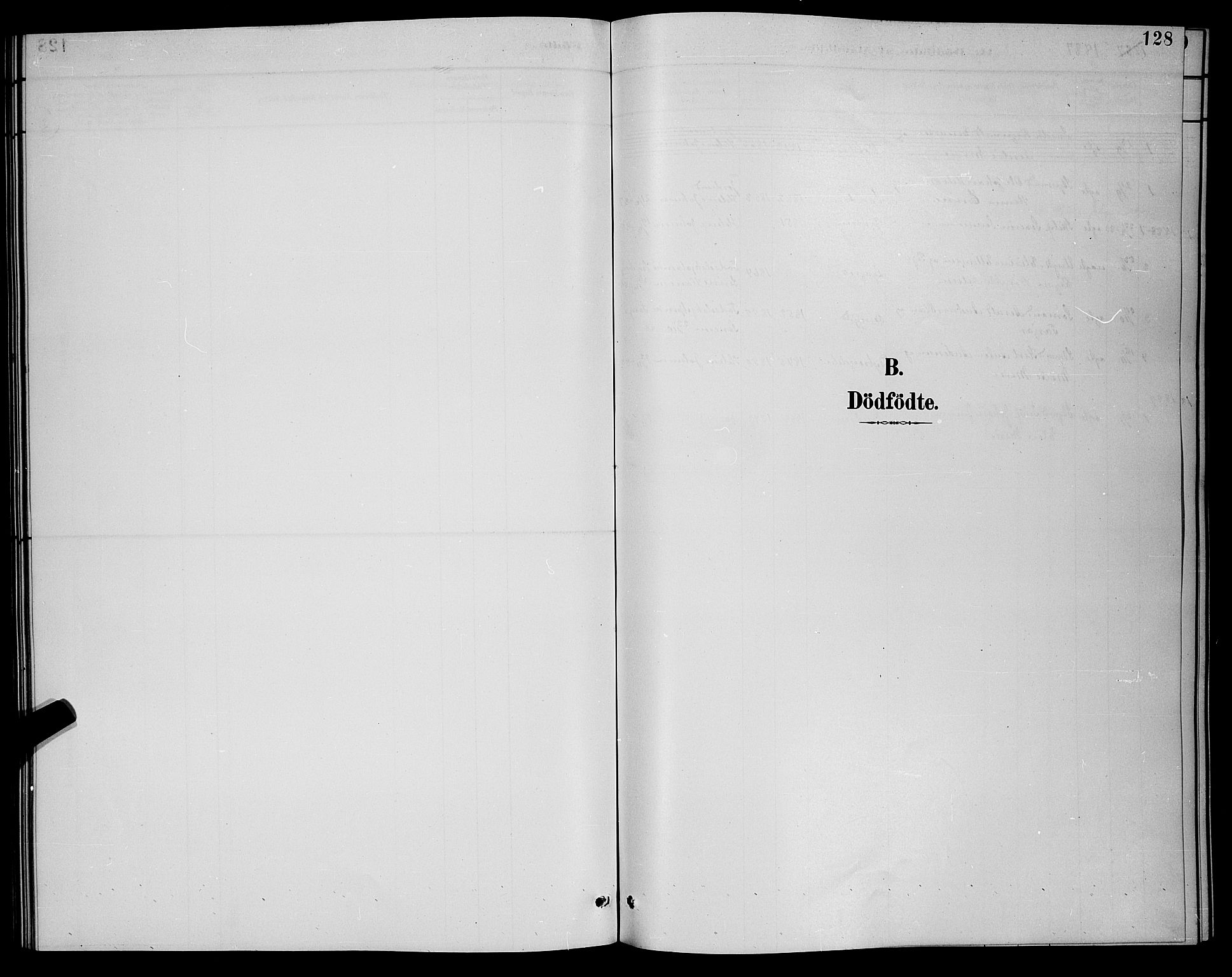 Dypvåg sokneprestkontor, SAK/1111-0007/F/Fb/Fba/L0013: Klokkerbok nr. B 13, 1887-1900, s. 128