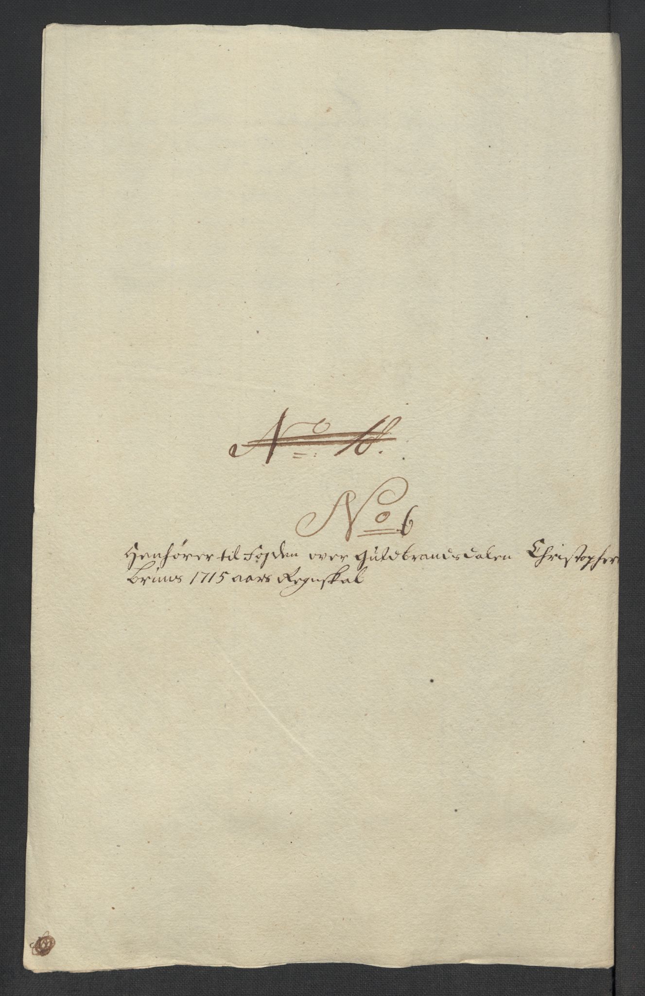 Rentekammeret inntil 1814, Reviderte regnskaper, Fogderegnskap, RA/EA-4092/R17/L1184: Fogderegnskap Gudbrandsdal, 1715, s. 112