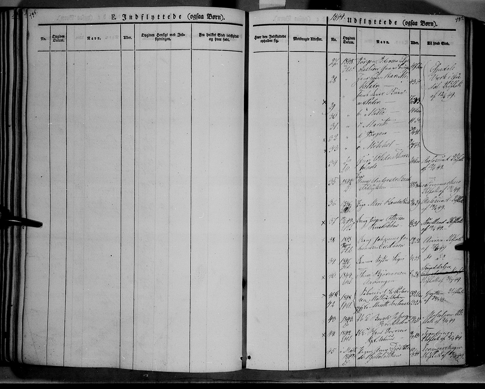 Lesja prestekontor, AV/SAH-PREST-068/H/Ha/Haa/L0006: Ministerialbok nr. 6B, 1843-1854, s. 796-797