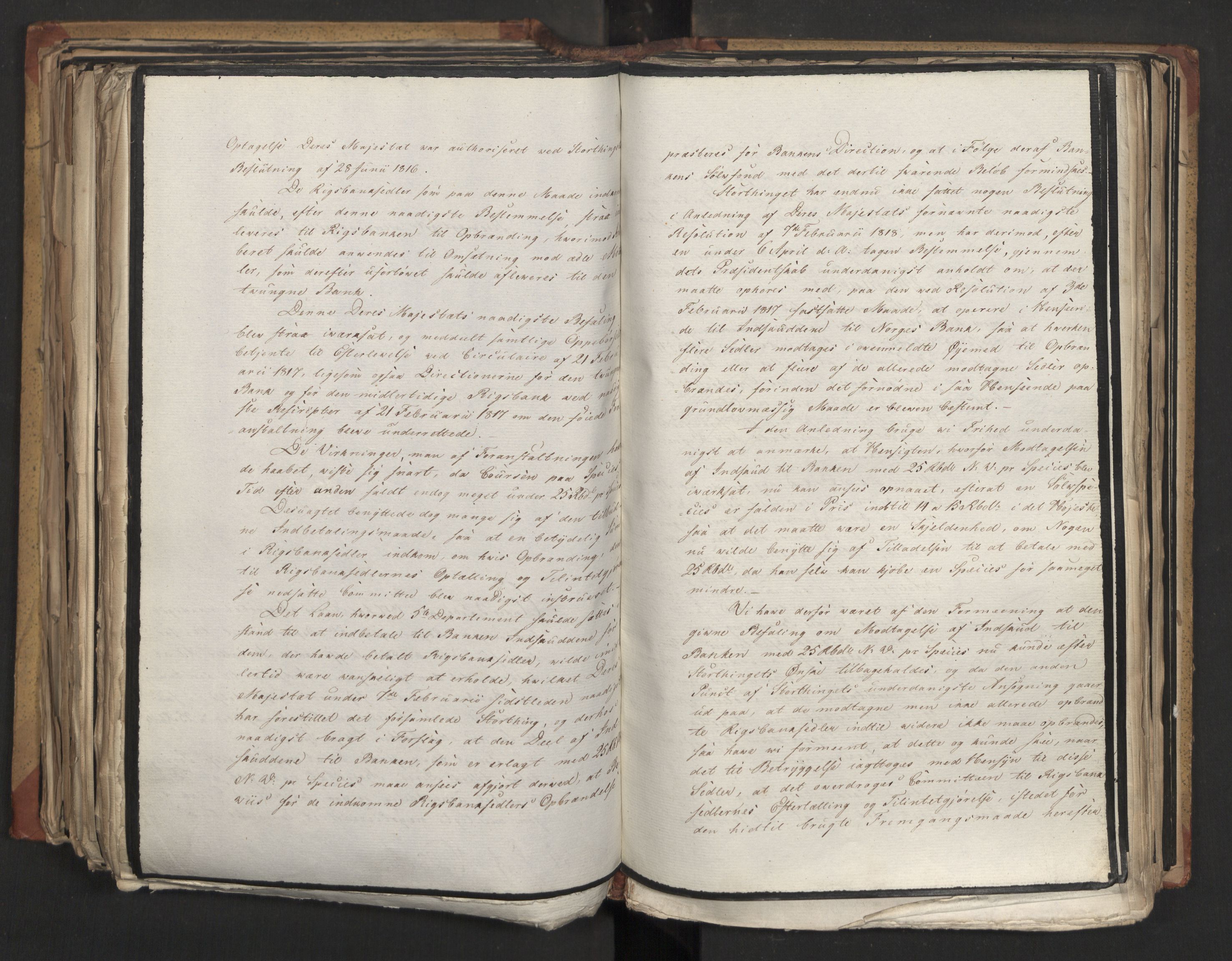 Statsrådsavdelingen i Stockholm, AV/RA-S-1003/D/Da/L0013: Regjeringsinnstillinger nr. 2761-2889, 1818, s. 396