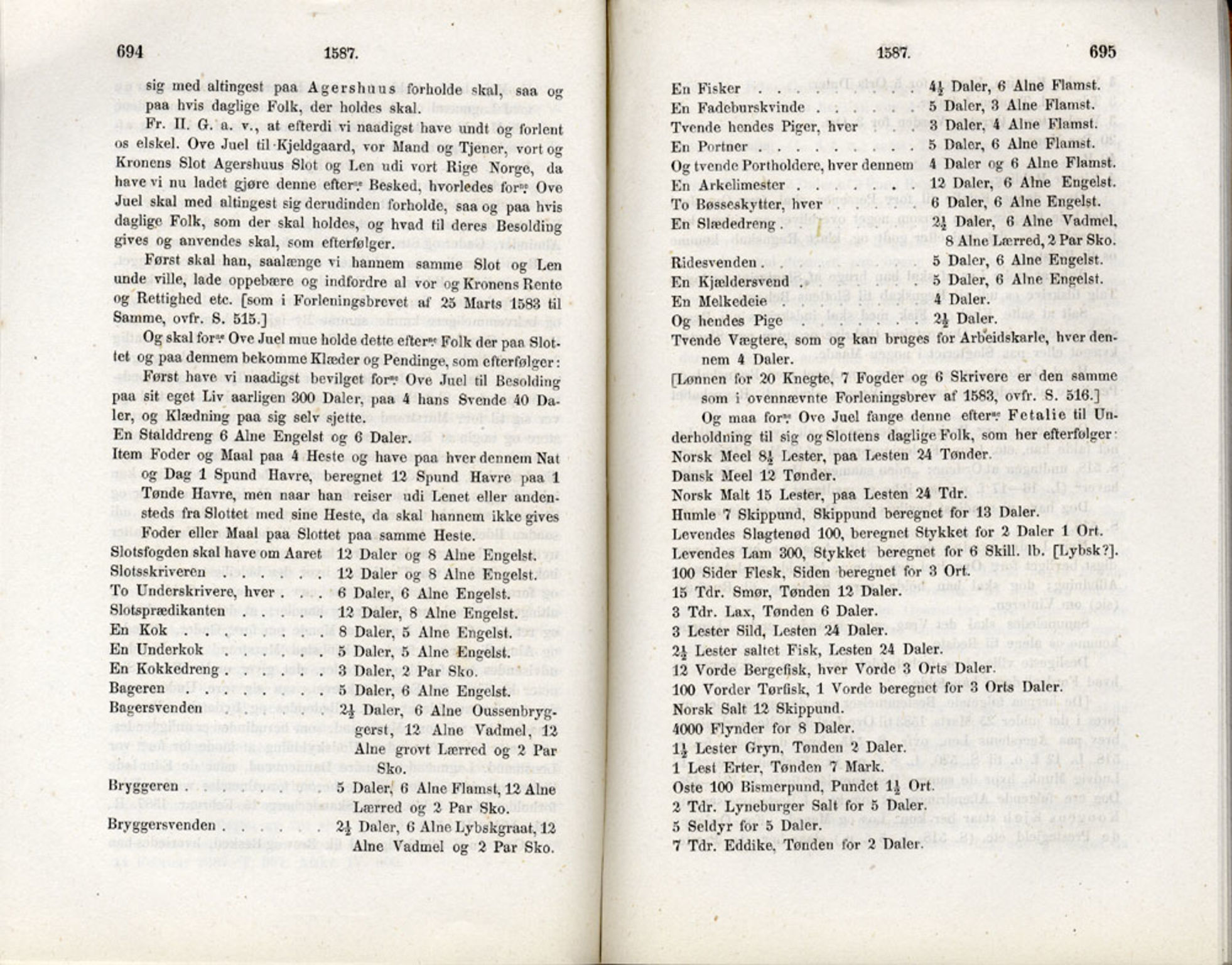 Publikasjoner utgitt av Det Norske Historiske Kildeskriftfond, PUBL/-/-/-: Norske Rigs-Registranter, bind 2, 1572-1588, s. 694-695