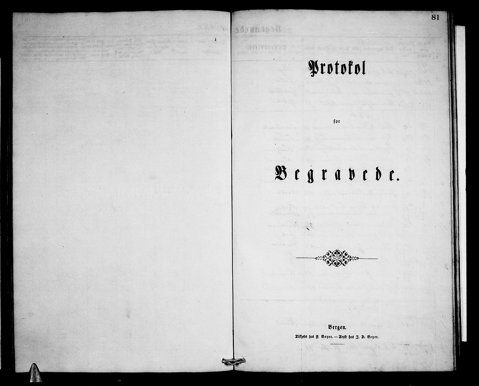 Vossestrand Sokneprestembete, SAB/A-79101/H/Hab: Klokkerbok nr. B 2, 1865-1879, s. 81