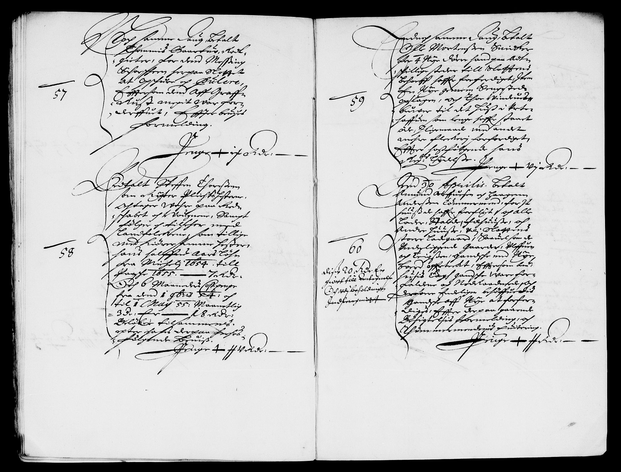 Rentekammeret inntil 1814, Reviderte regnskaper, Lensregnskaper, RA/EA-5023/R/Rb/Rba/L0224: Akershus len, 1654-1655