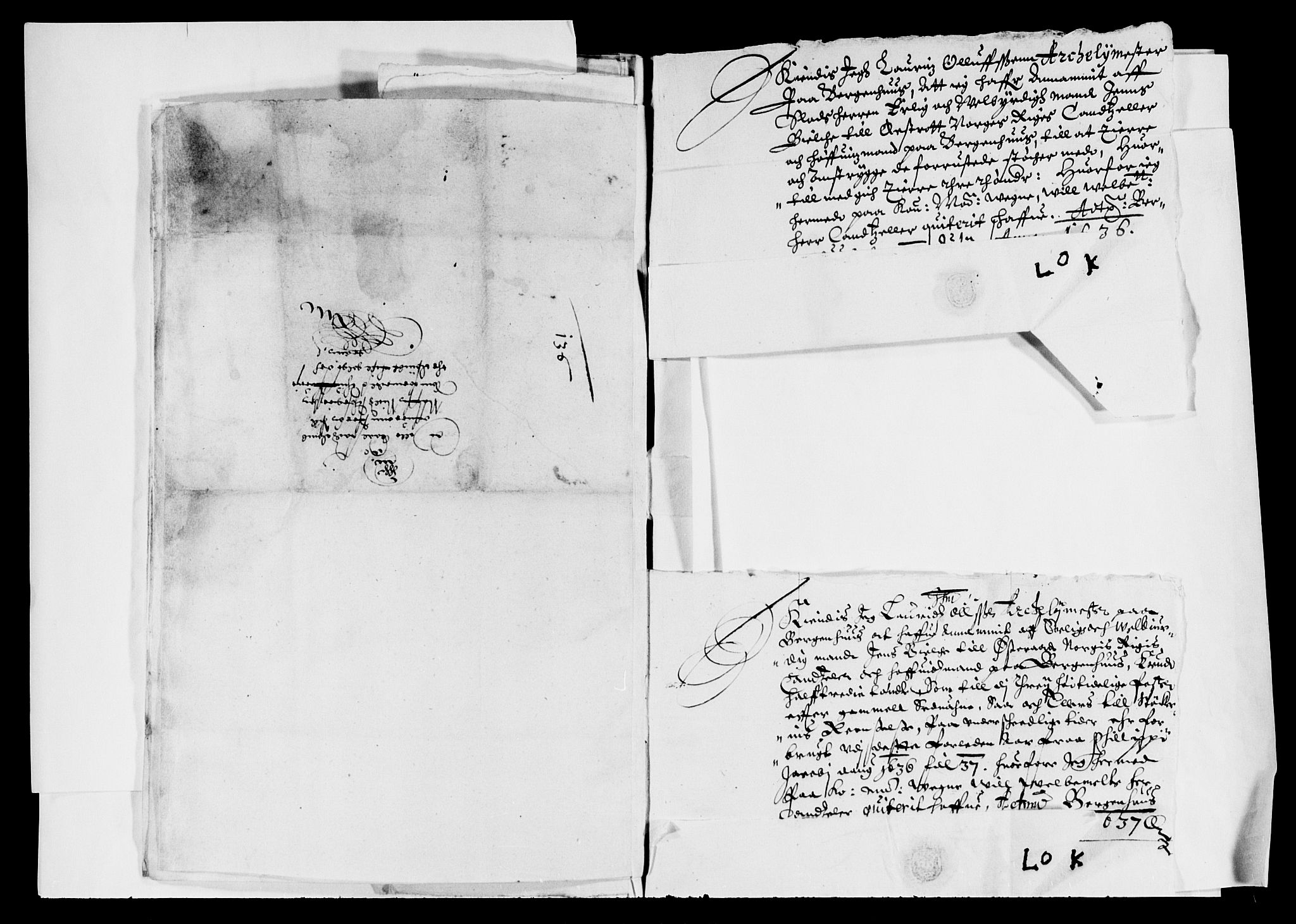 Rentekammeret inntil 1814, Reviderte regnskaper, Lensregnskaper, AV/RA-EA-5023/R/Rb/Rbt/L0073: Bergenhus len, 1636-1637