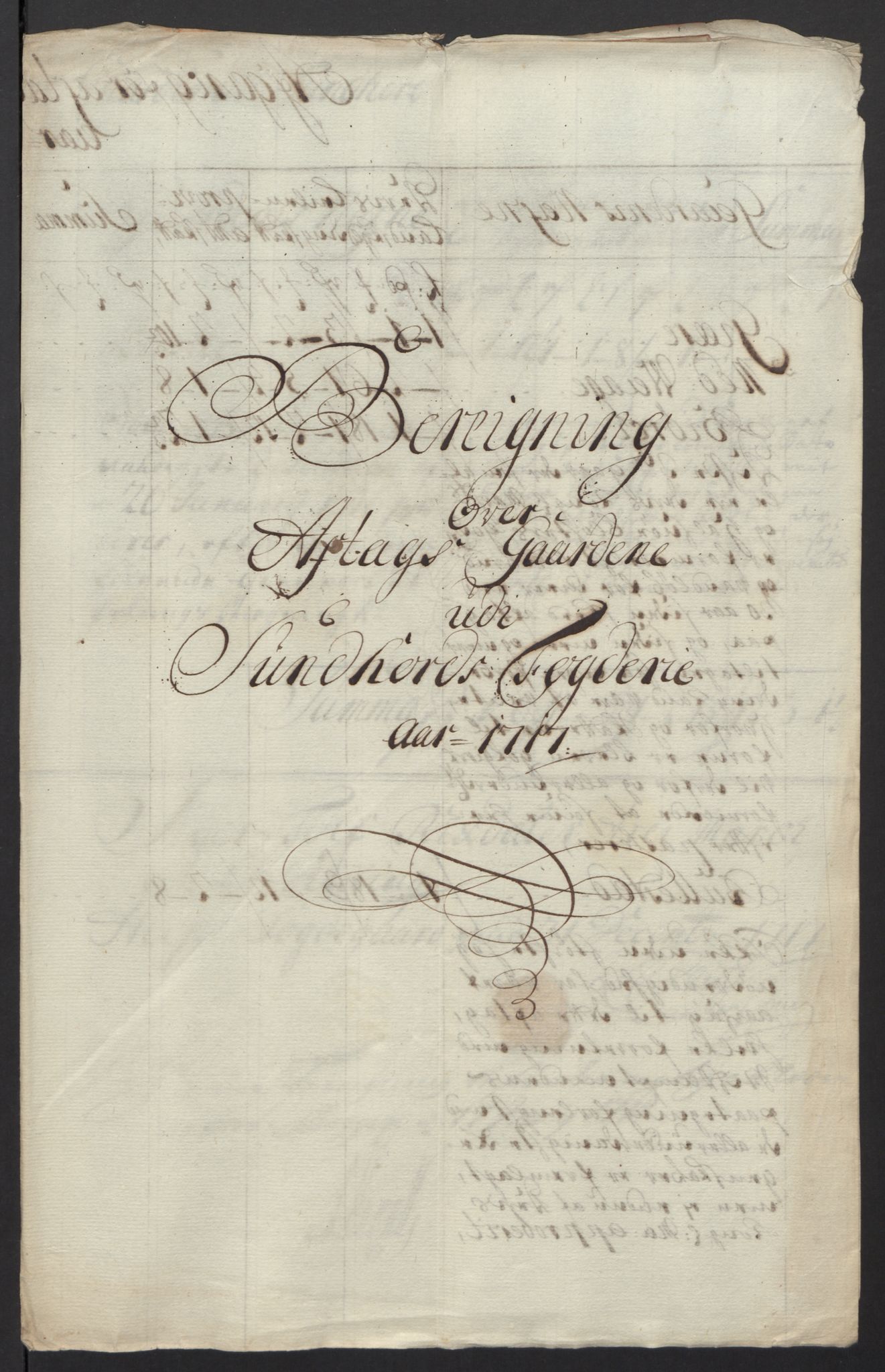 Rentekammeret inntil 1814, Reviderte regnskaper, Fogderegnskap, RA/EA-4092/R48/L2994: Fogderegnskap Sunnhordland og Hardanger, 1717, s. 308