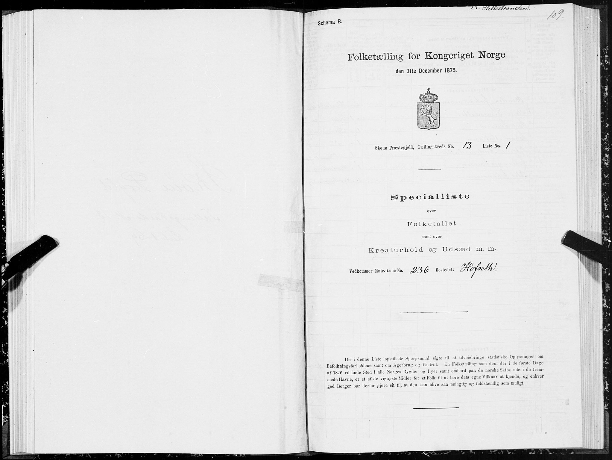 SAT, Folketelling 1875 for 1529P Skodje prestegjeld, 1875, s. 4109