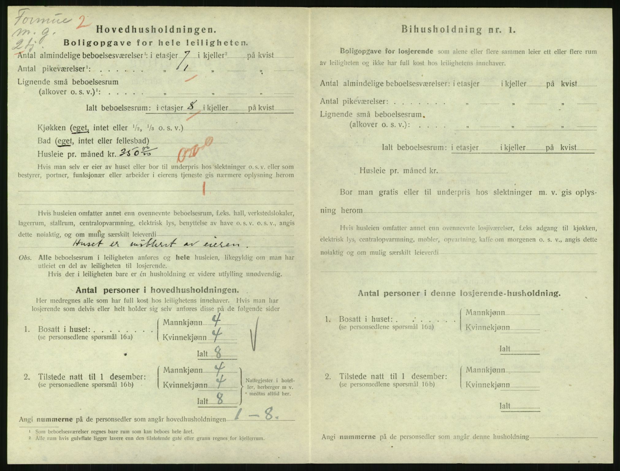 SAH, Folketelling 1920 for 0501 Lillehammer kjøpstad, 1920, s. 1679