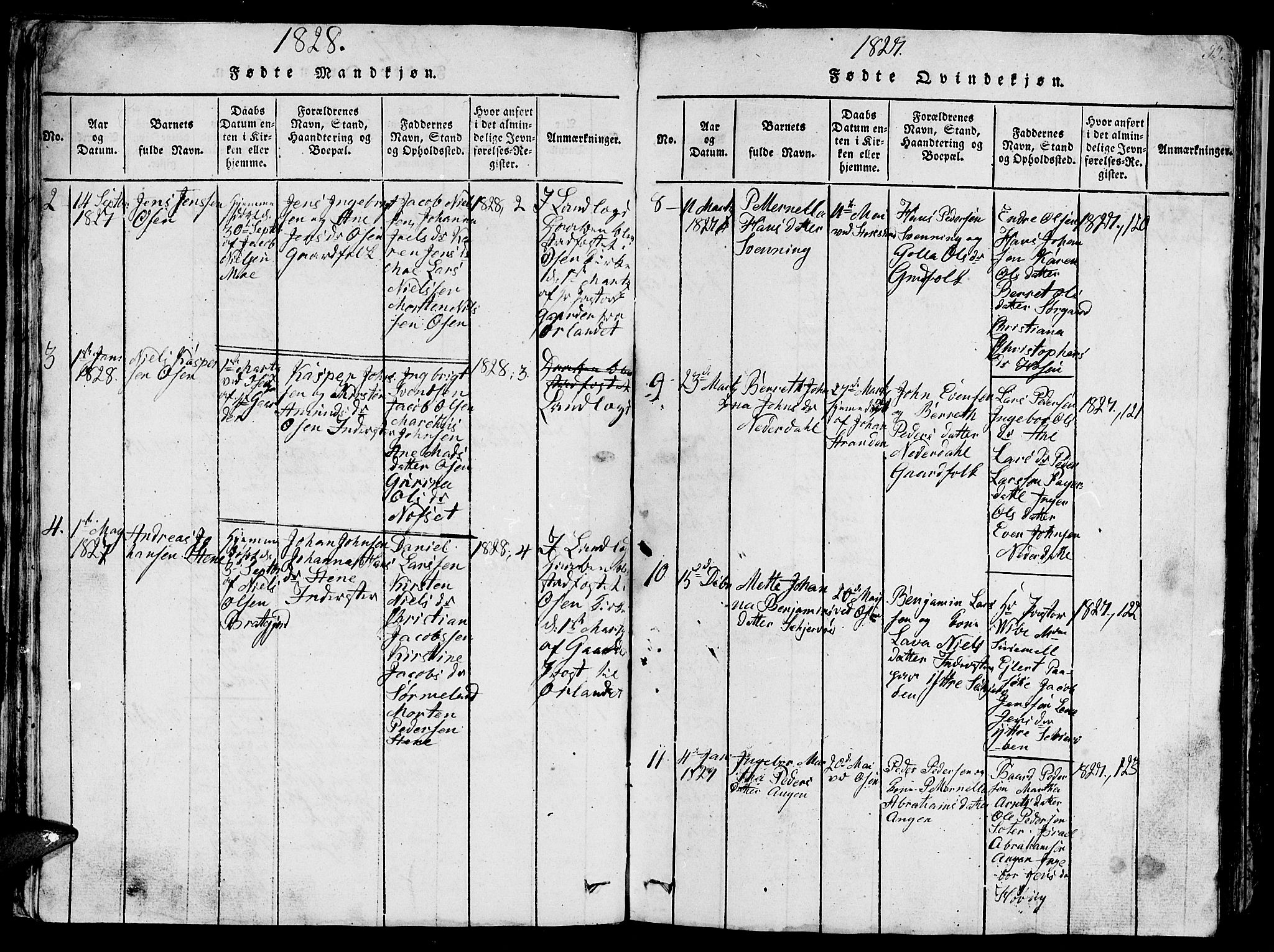 Ministerialprotokoller, klokkerbøker og fødselsregistre - Sør-Trøndelag, AV/SAT-A-1456/657/L0714: Klokkerbok nr. 657C01, 1818-1868, s. 55