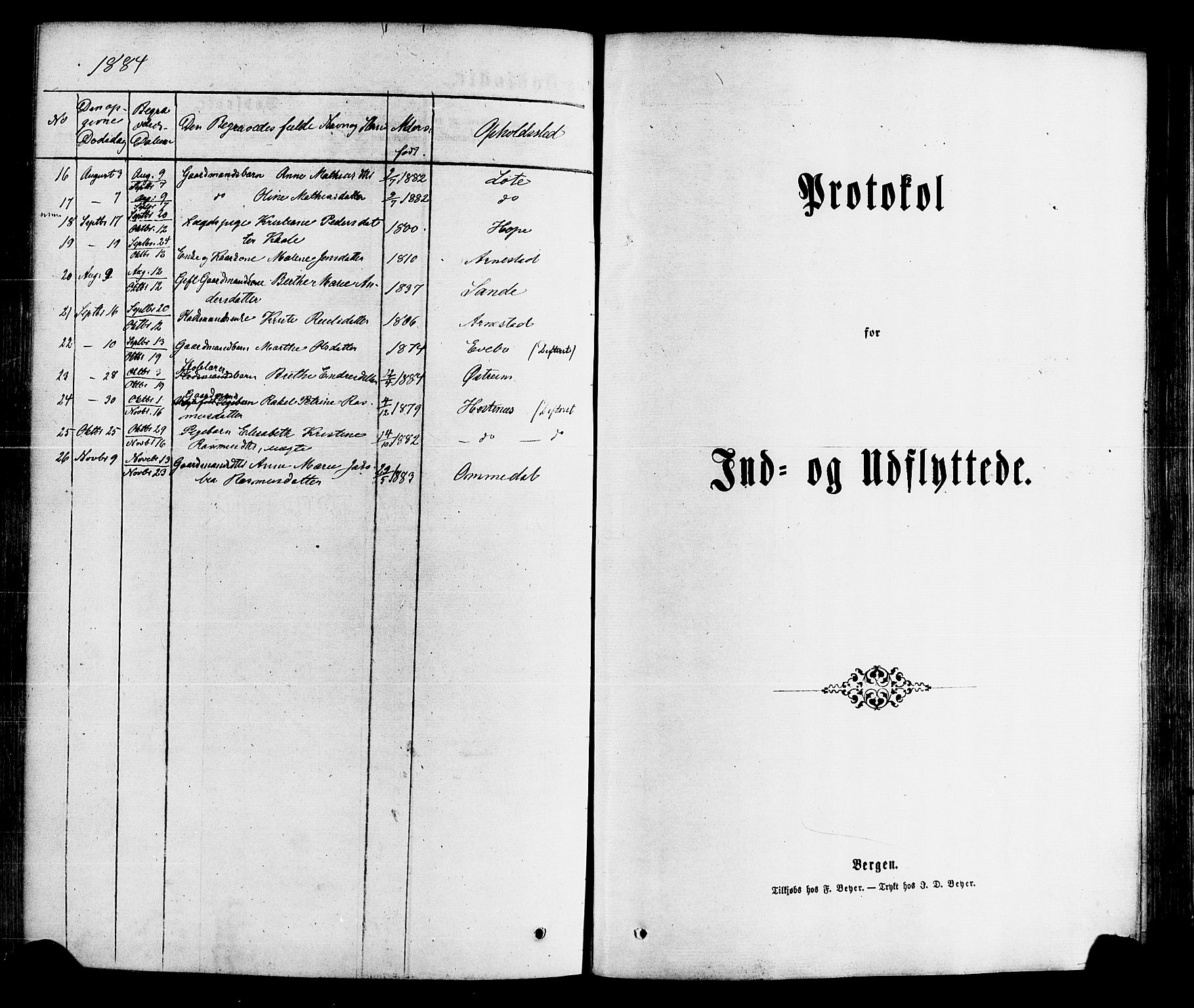 Gloppen sokneprestembete, SAB/A-80101/H/Haa/Haaa/L0010: Ministerialbok nr. A 10, 1871-1884, s. 318