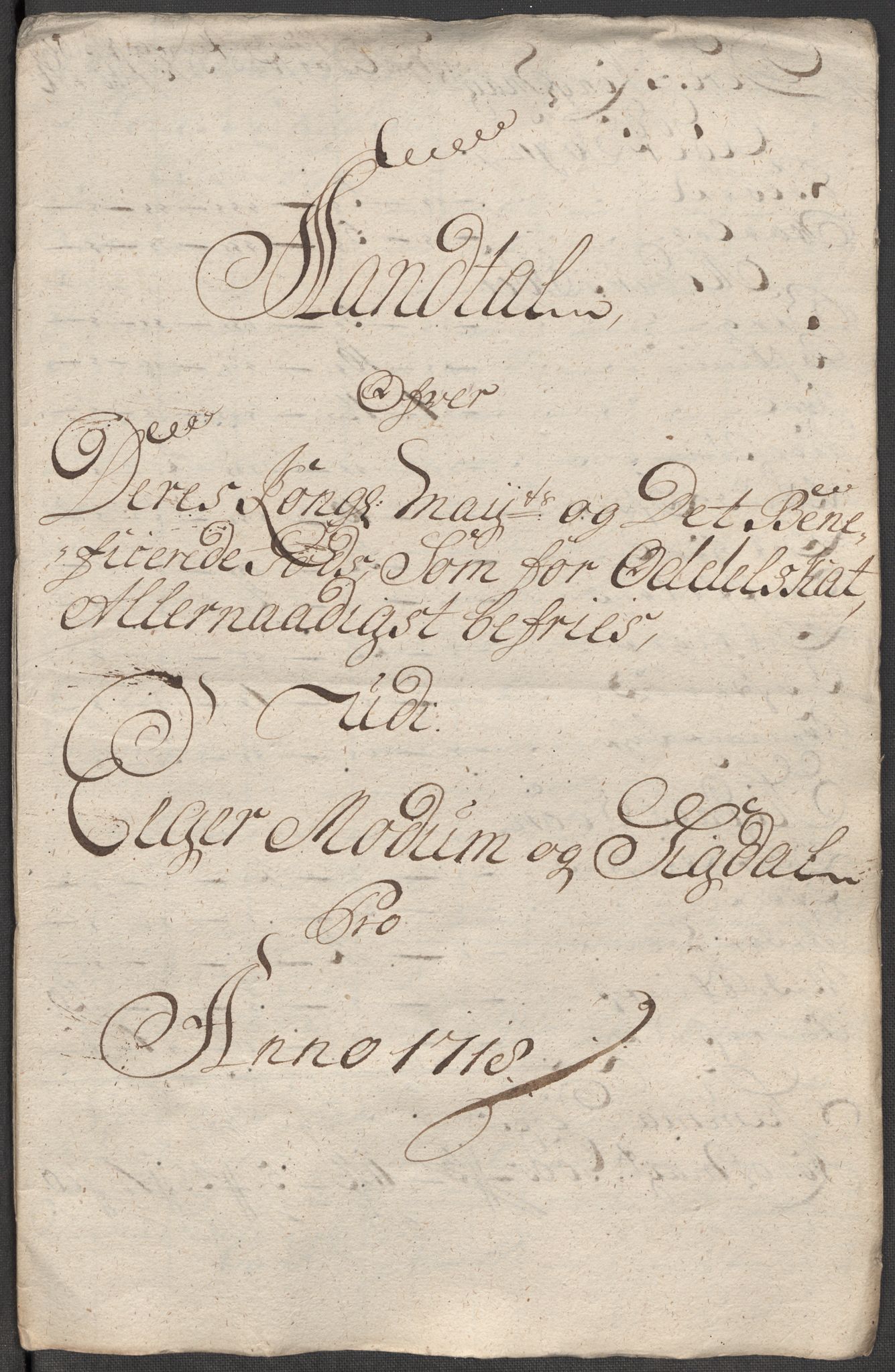 Rentekammeret inntil 1814, Reviderte regnskaper, Fogderegnskap, AV/RA-EA-4092/R31/L1712: Fogderegnskap Hurum, Røyken, Eiker, Lier og Buskerud, 1718, s. 238