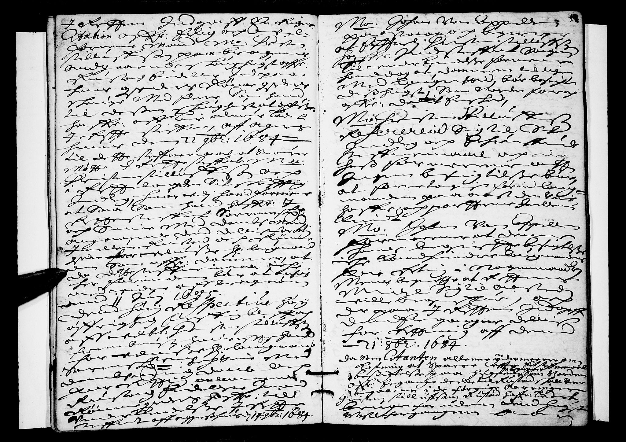 Lier, Røyken og Hurum sorenskriveri, AV/SAKO-A-89/F/Fa/L0026: Tingbok, 1685, s. 17