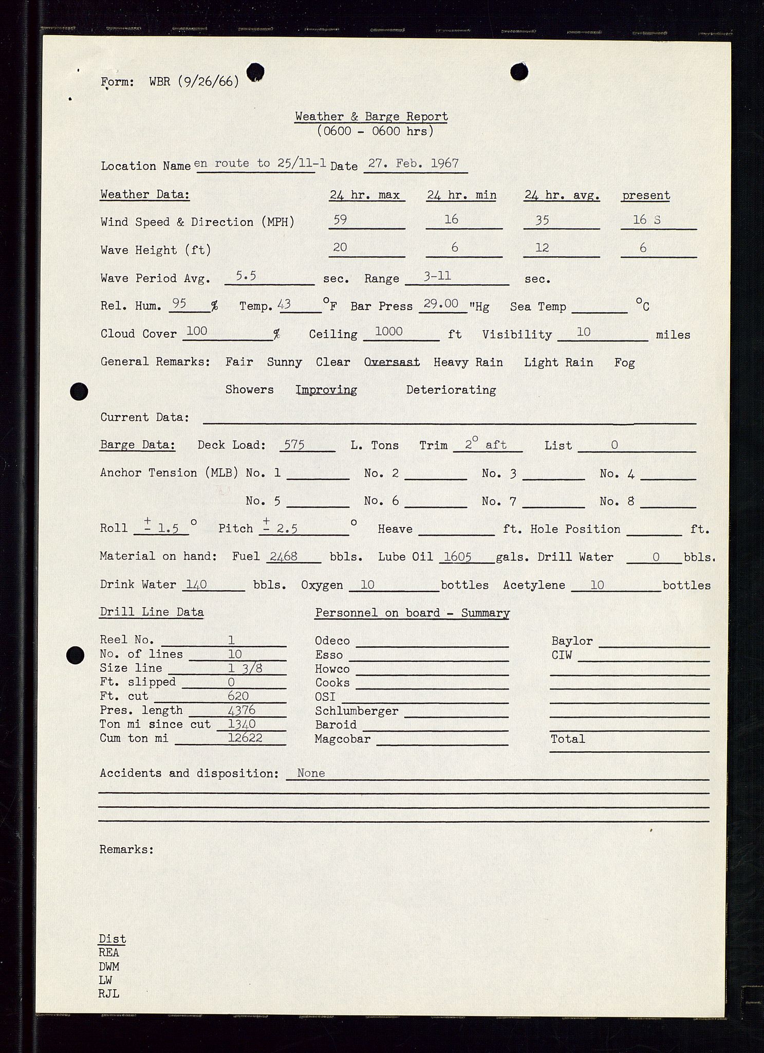 Pa 1512 - Esso Exploration and Production Norway Inc., AV/SAST-A-101917/E/Ea/L0011: Well 25/11-1, 1966-1967, s. 628