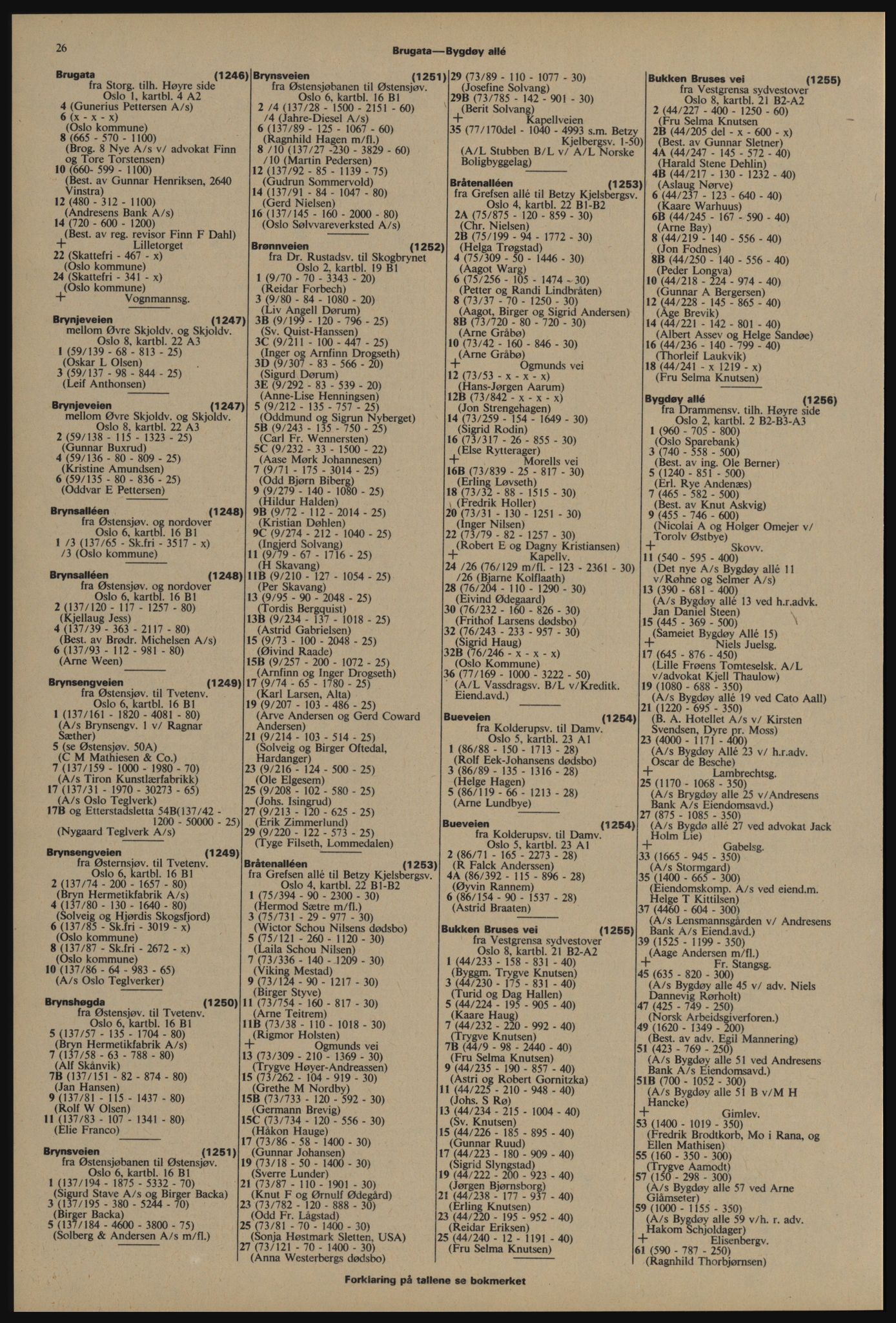 Kristiania/Oslo adressebok, PUBL/-, 1976-1977, s. 26