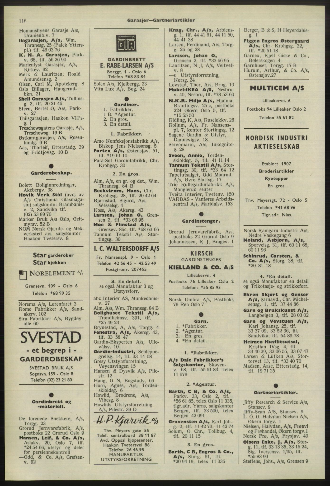 Kristiania/Oslo adressebok, PUBL/-, 1975-1976, s. 116